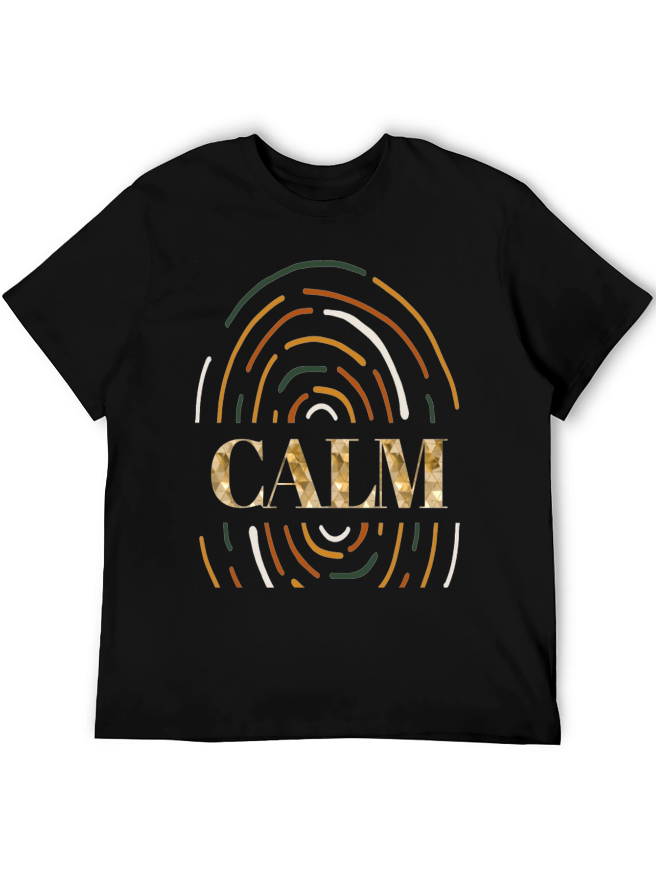 Black Calm Graphic Tee - Stylish Comfort view 5