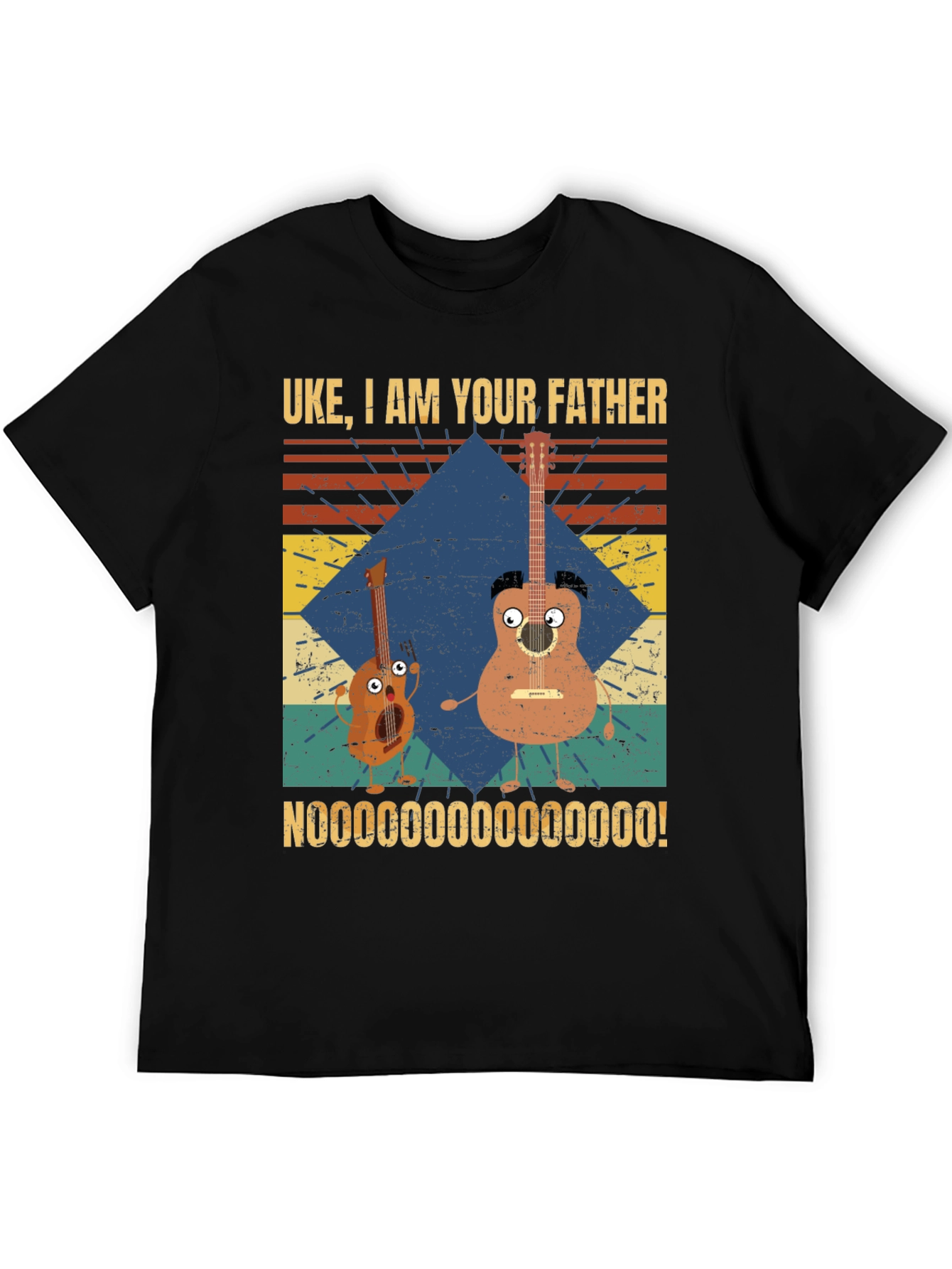 Black Uke I Am Your Father T-Shirt view 5