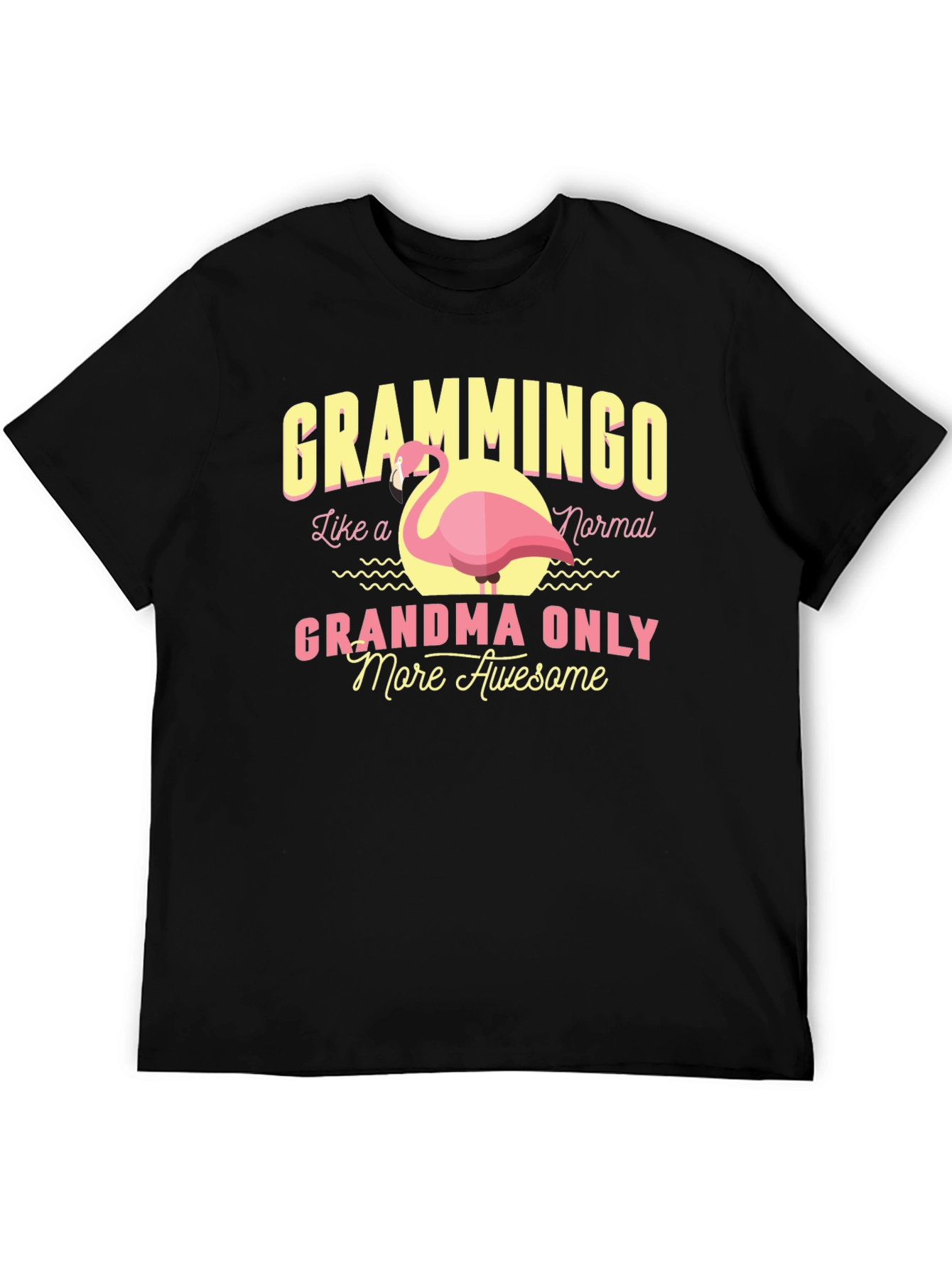 Black Grammingo Grandma T-Shirt view 5
