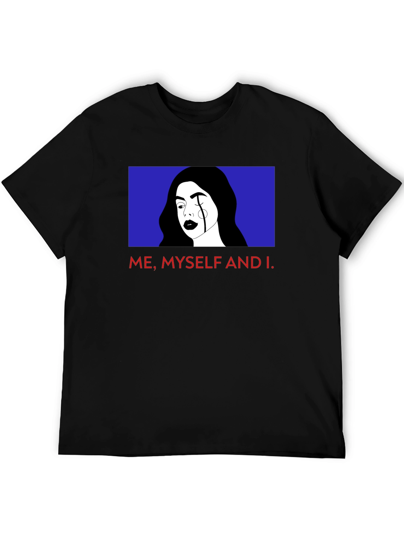 Black Me, Myself, and I Graphic Tee view 5