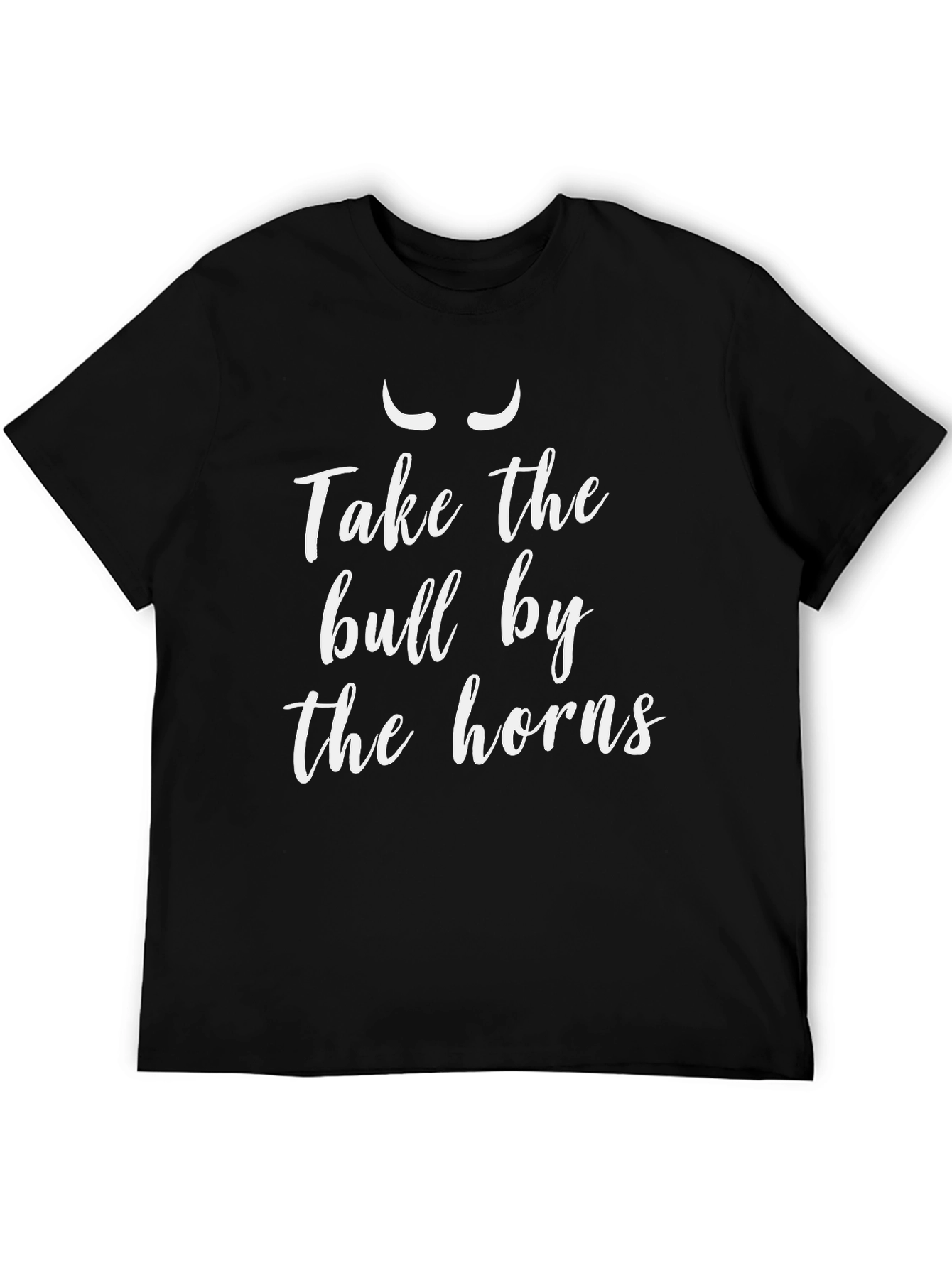 Black Take the Bull by the Horns Black T-Shirt view 5