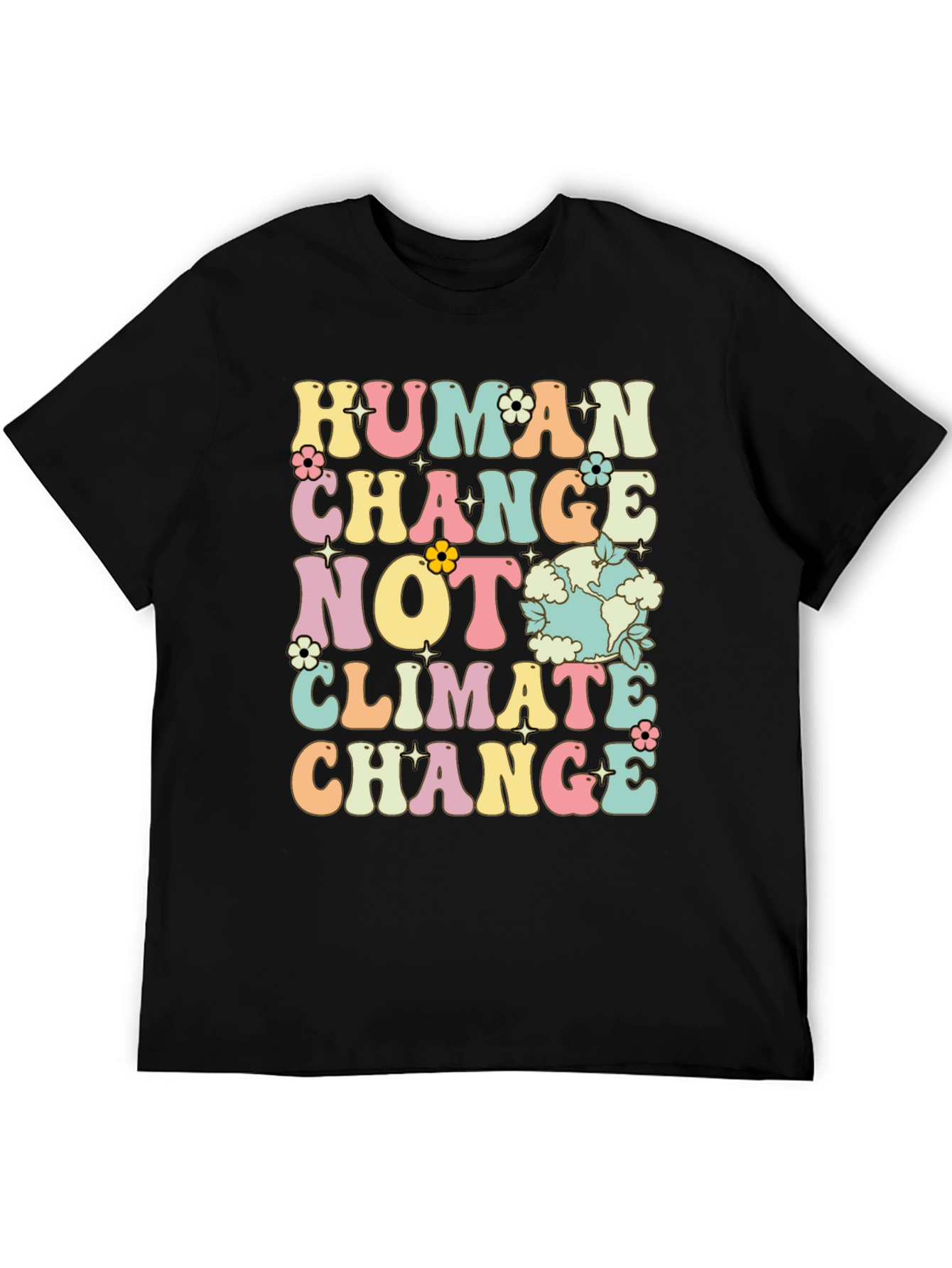 Human Change Tee - Earth Day T-Shirt - 5