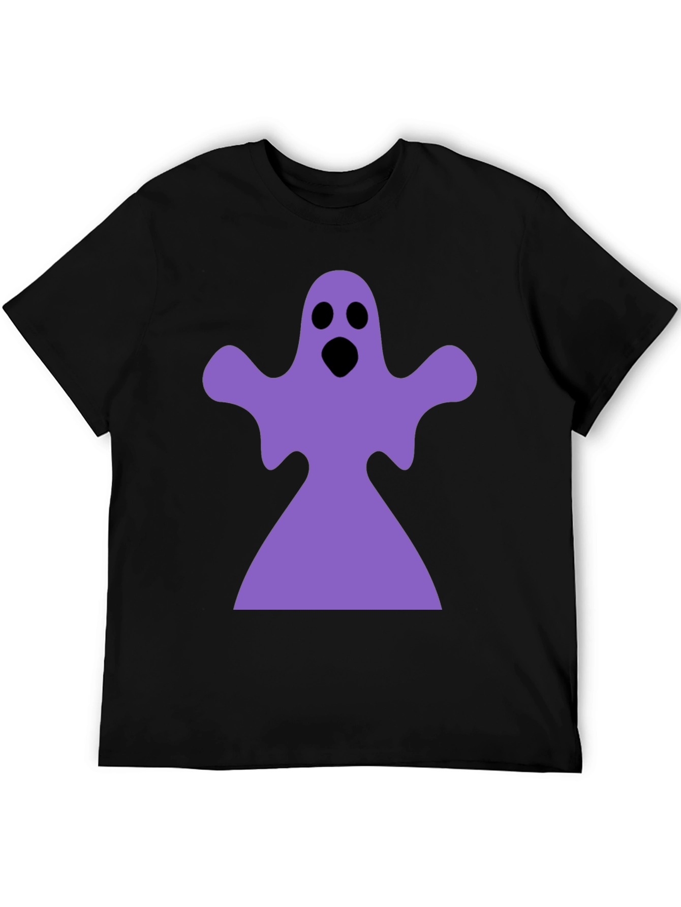 Black Ghost Graphic Black T-Shirt view 5