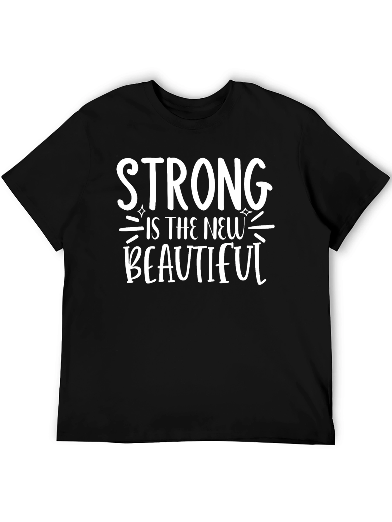 Black Strong Is The New Beautiful Graphic Tee view 5