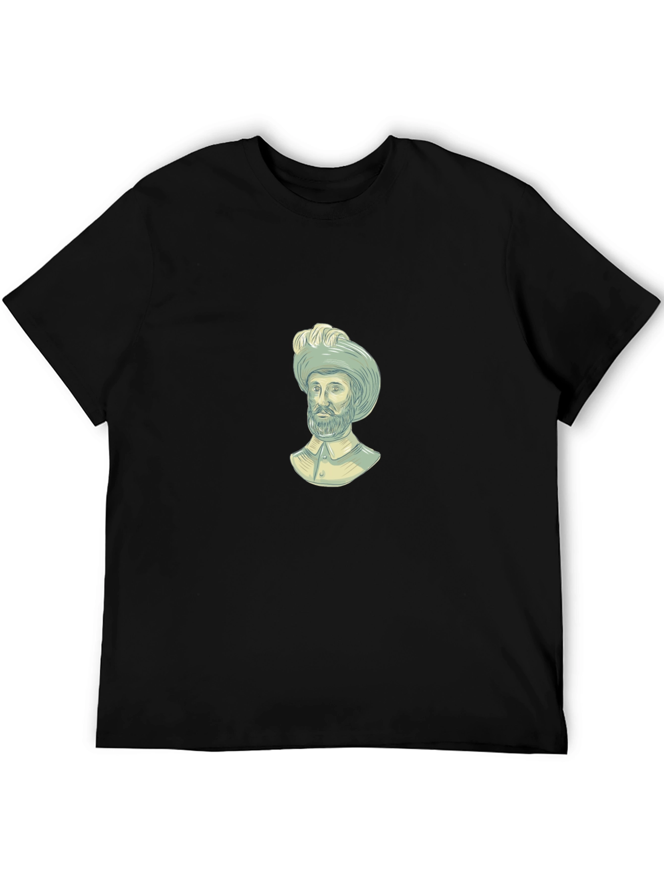Vintage Portrait Graphic T-Shirt - Soft Cotton Blend - 5