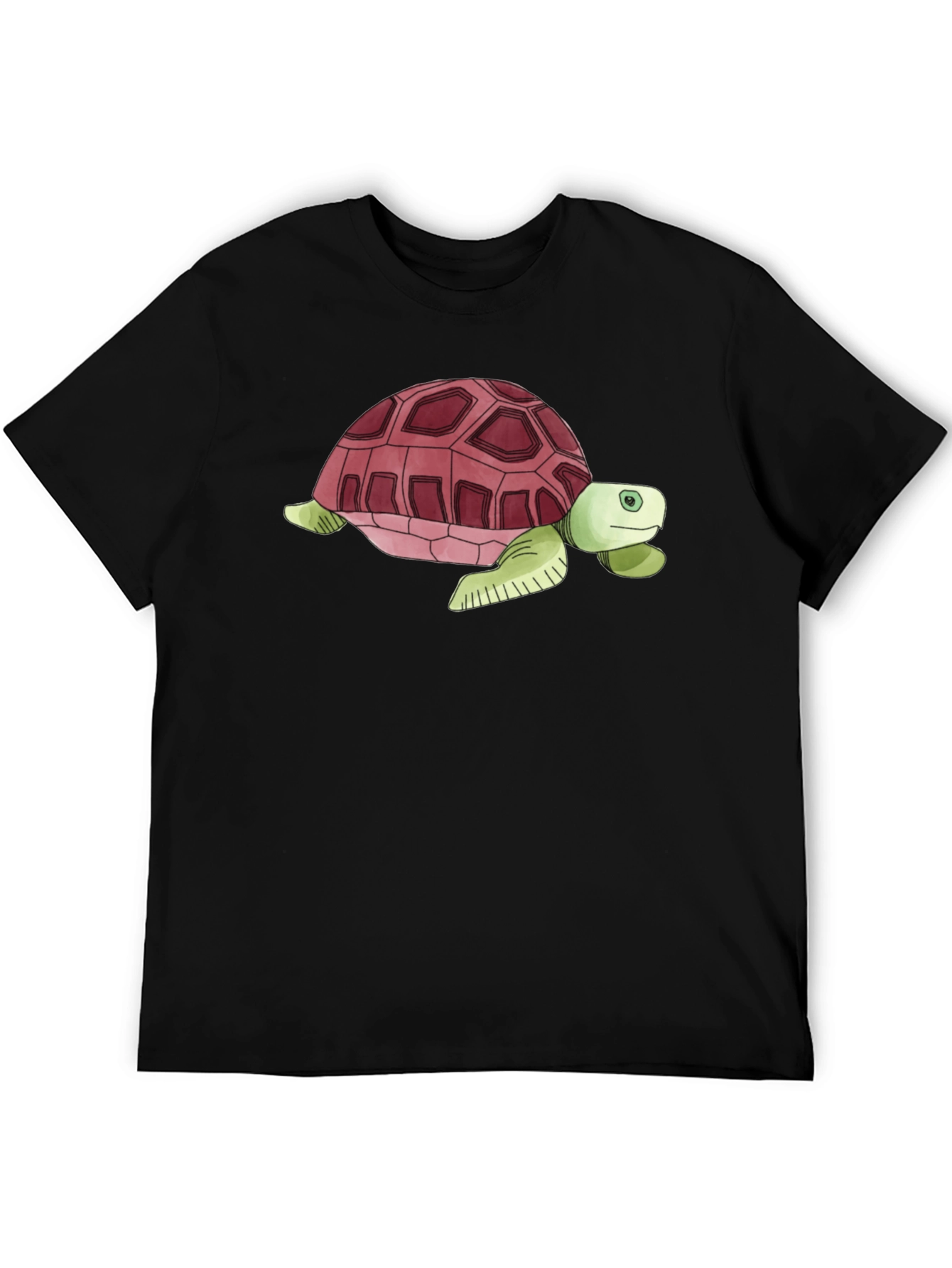 Black Turtle Graphic T-Shirt - Casual Style view 5