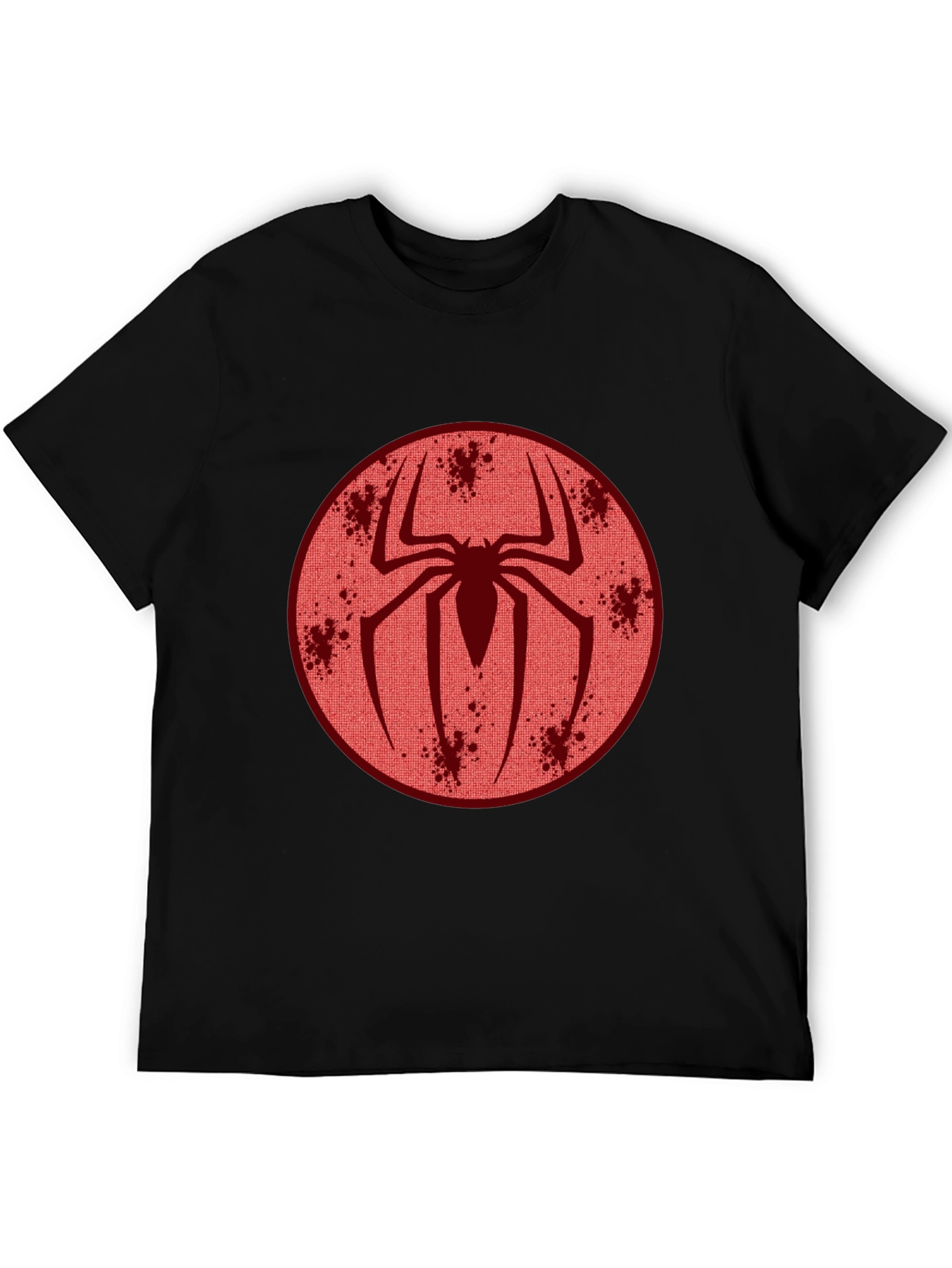 Black Spider Emblem Graphic Tee - Soft Cotton Comfort view 5
