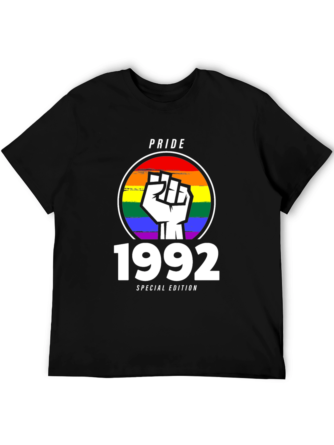 Black Pride 1992 Special Edition Black T-Shirt view 5