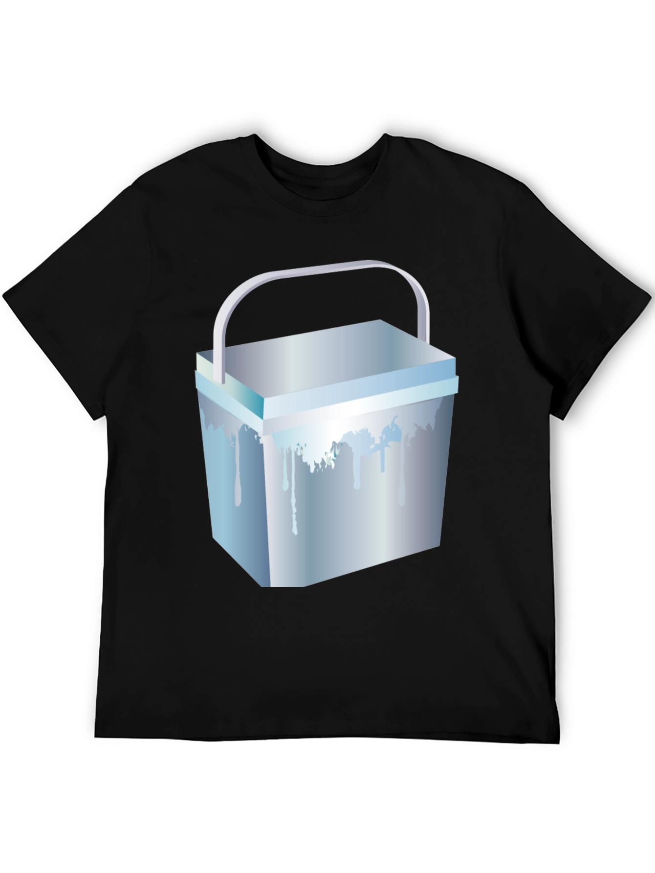 Black Cooler Graphic Tee - Chill Out Style view 5