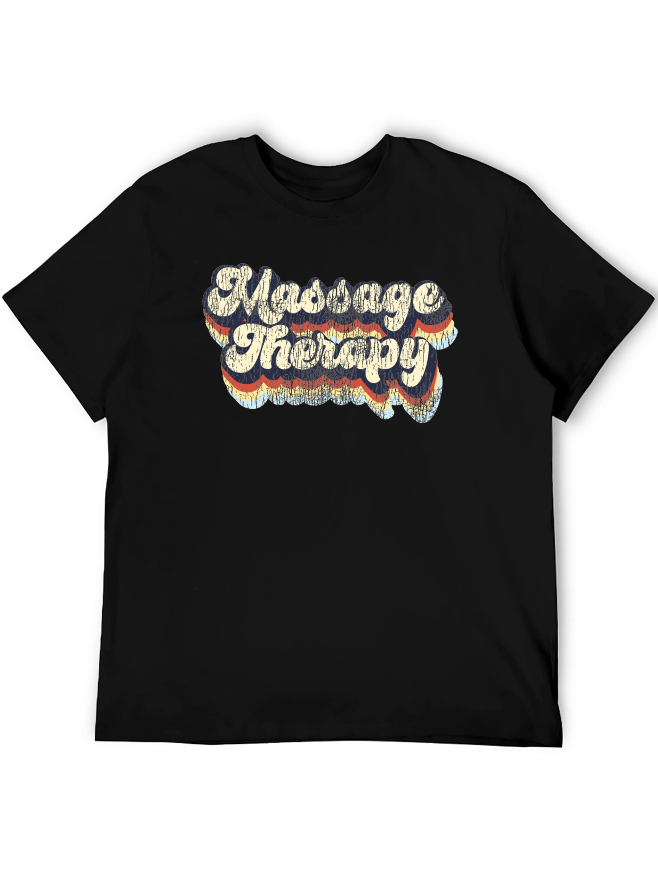 Retro Massage Therapy T-Shirt - Therapist Gift - 5
