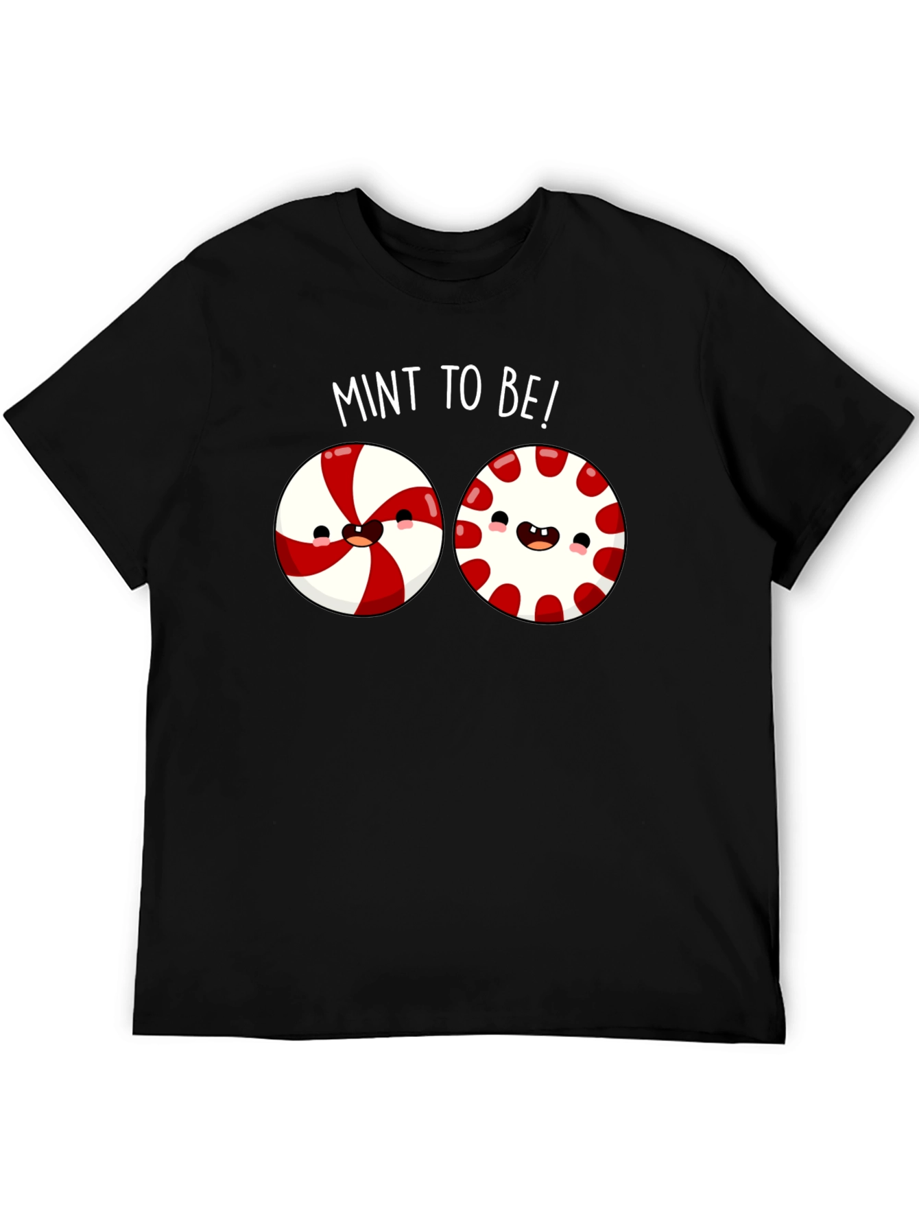 Black Mint to Be Graphic Tee - Candy Couple T-Shirt view 5