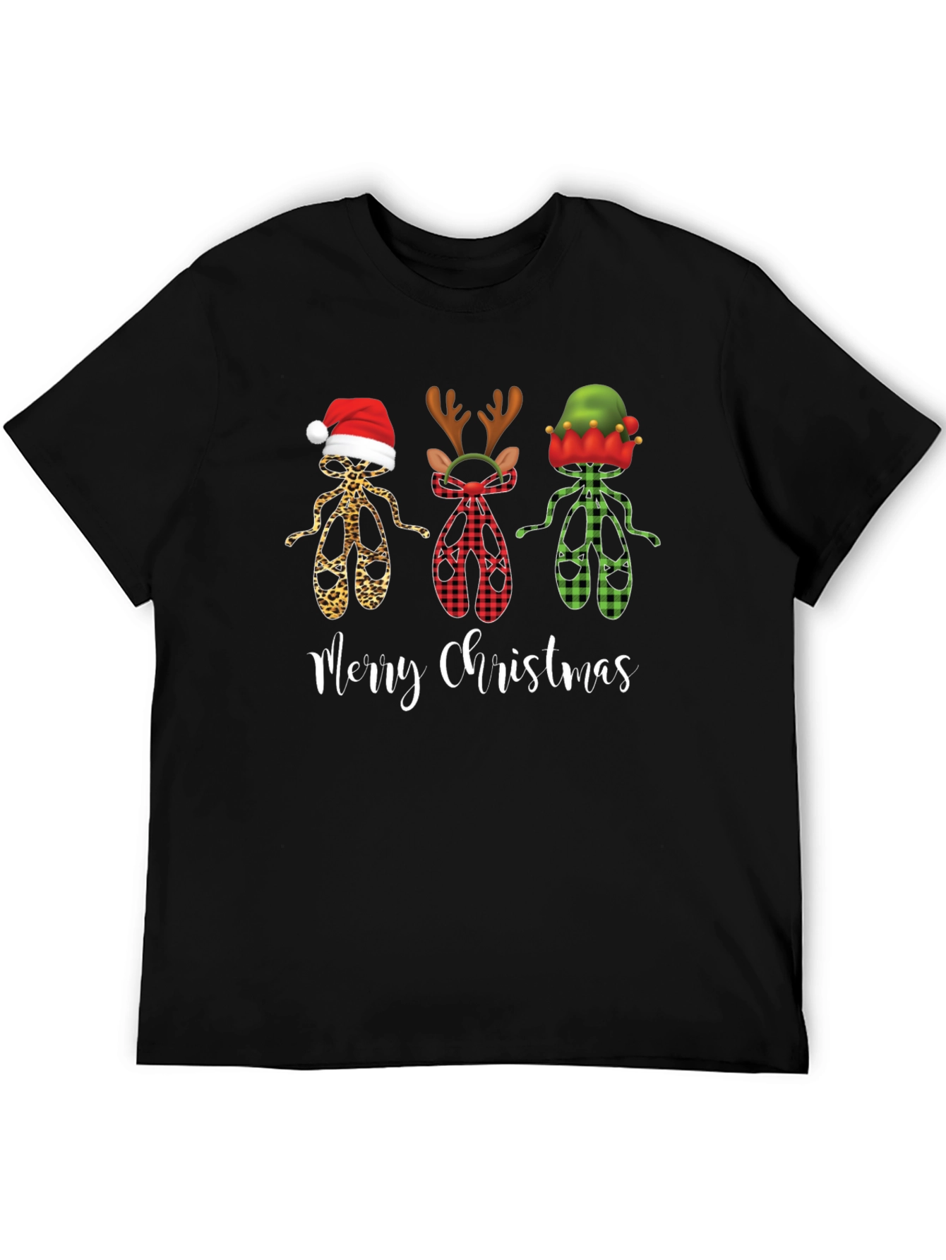 Merry Christmas Ballet T-Shirt - 5