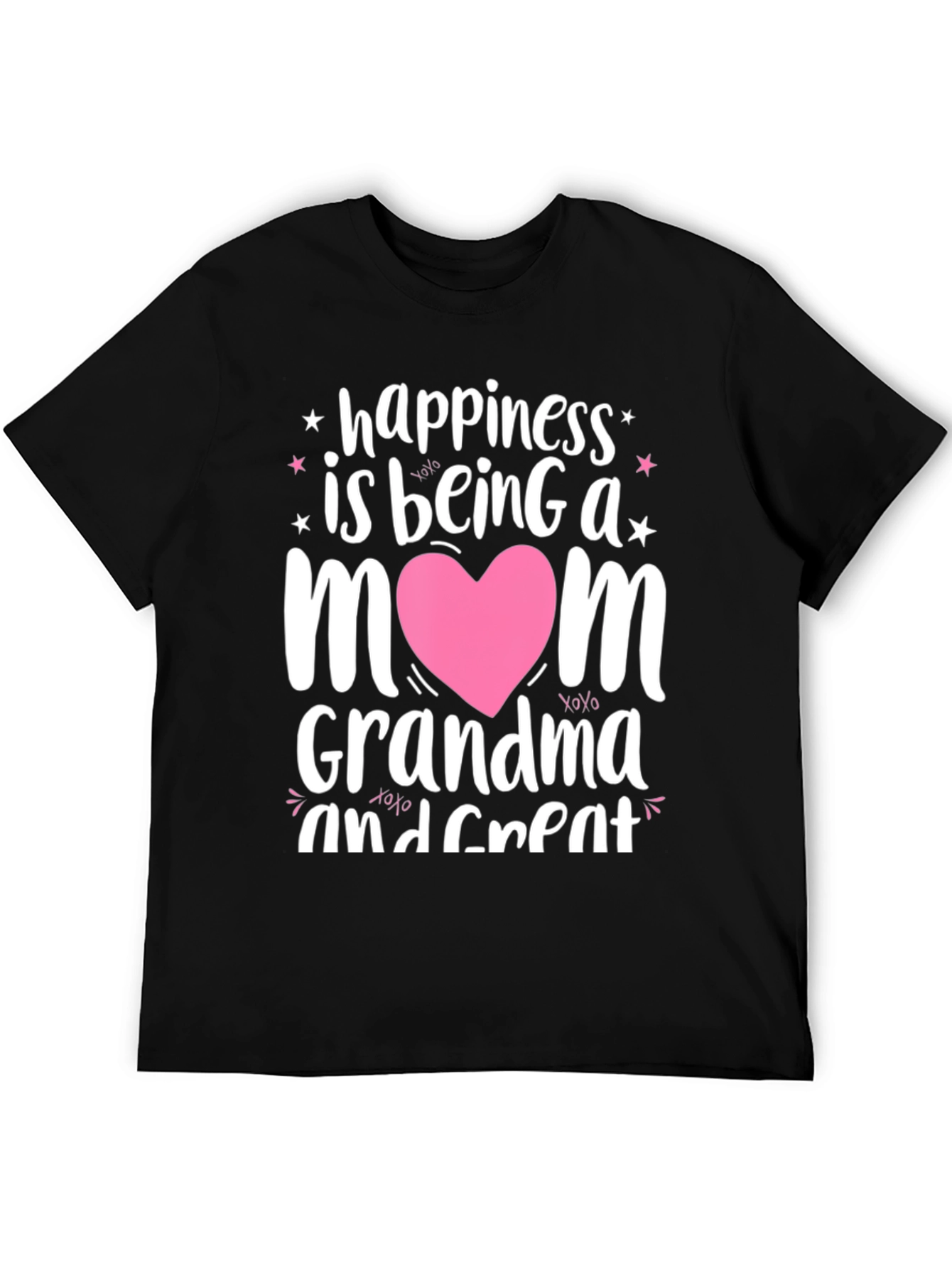 Happiness is Being a Mom Grandma T-Shirt - 5