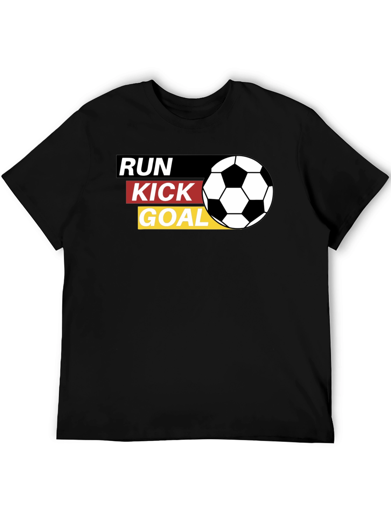Run Kick Goal Soccer T-Shirt - 5