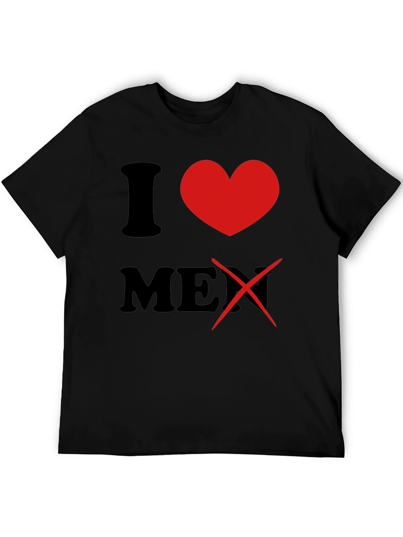 Black I Heart MEX T-Shirt view 5