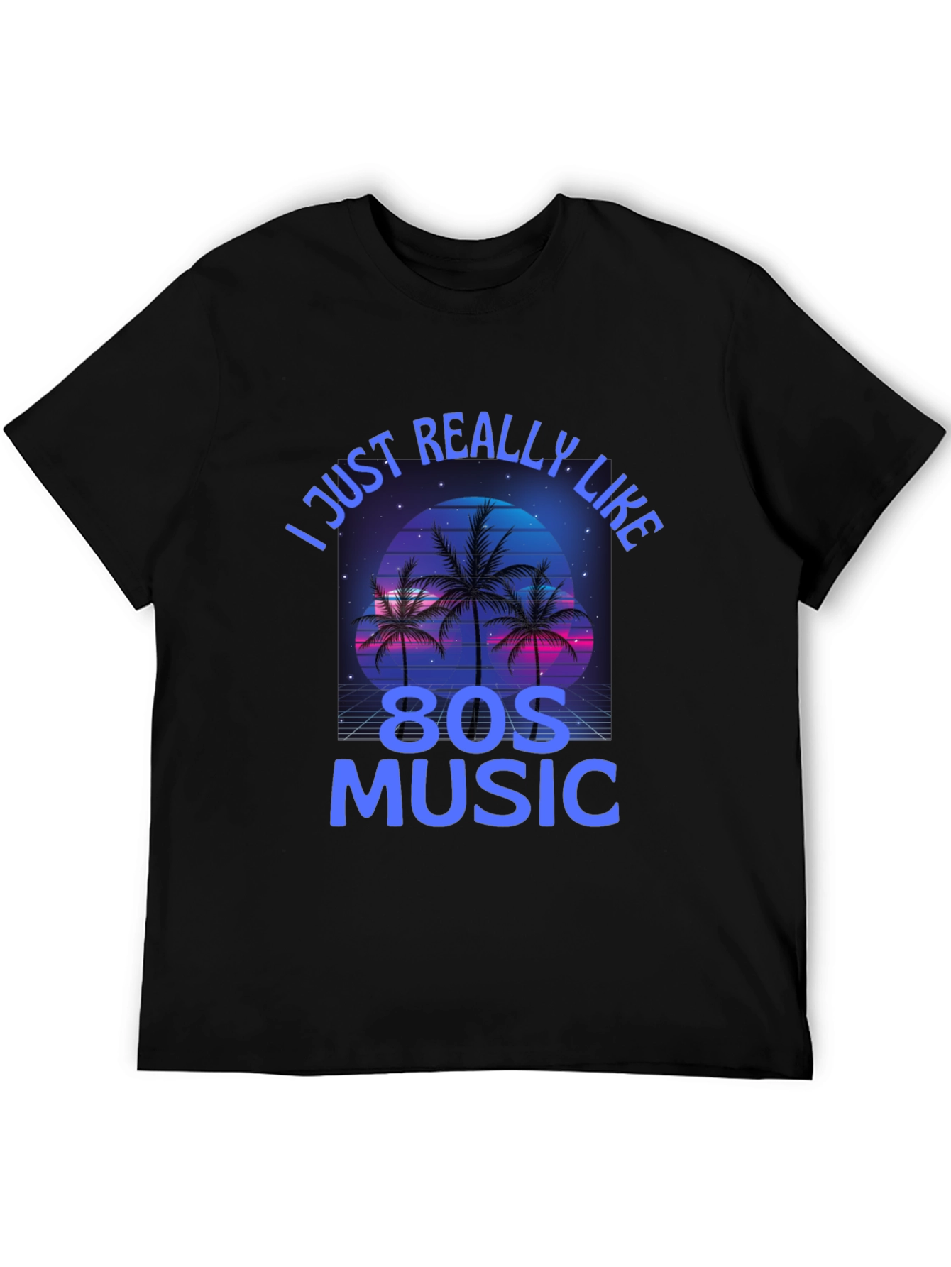 Retro 80s Music Graphic Tee - Nostalgic Vibes - 5