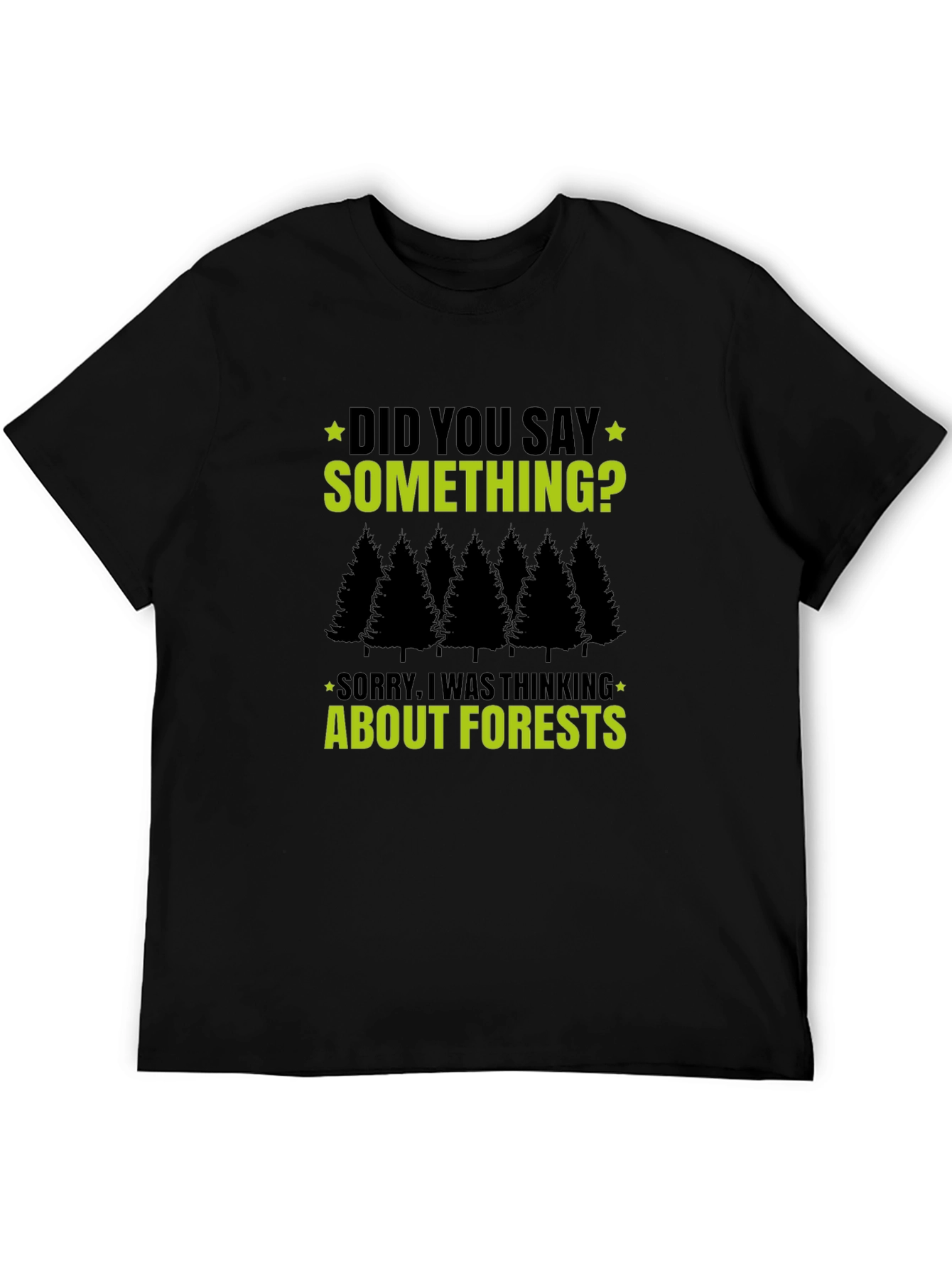 Black Forest Thinking T-Shirt - Funny Graphic Tee view 5