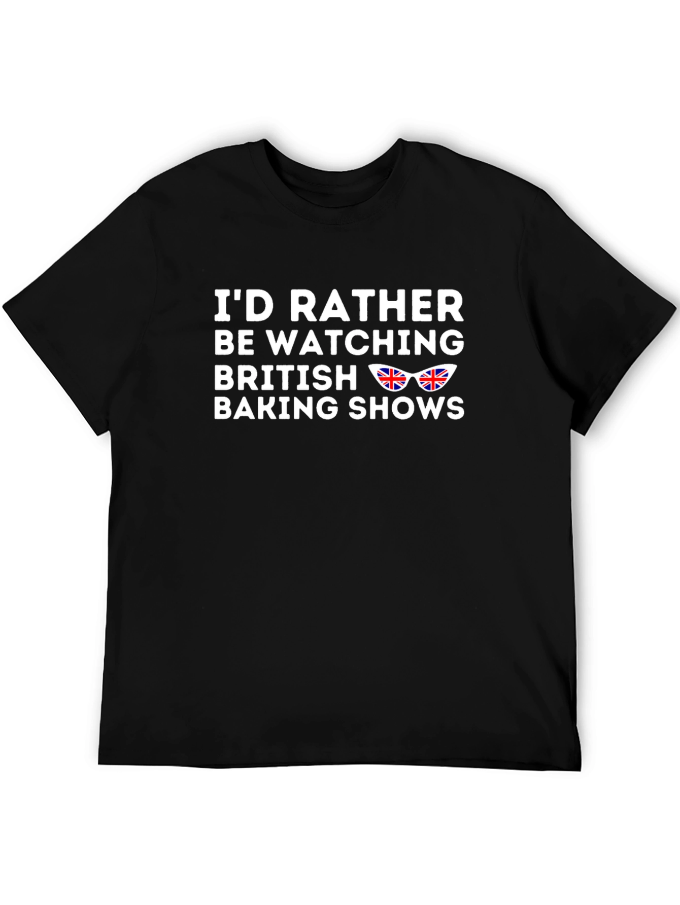 Black British Baking Shows T-Shirt view 5