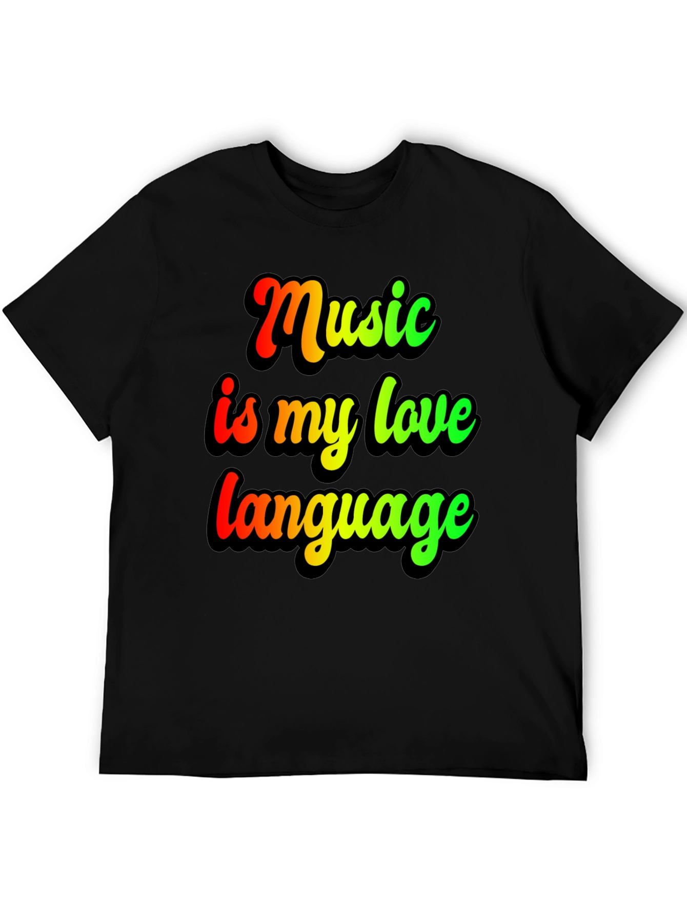 Music is My Love Language T-Shirt - 5