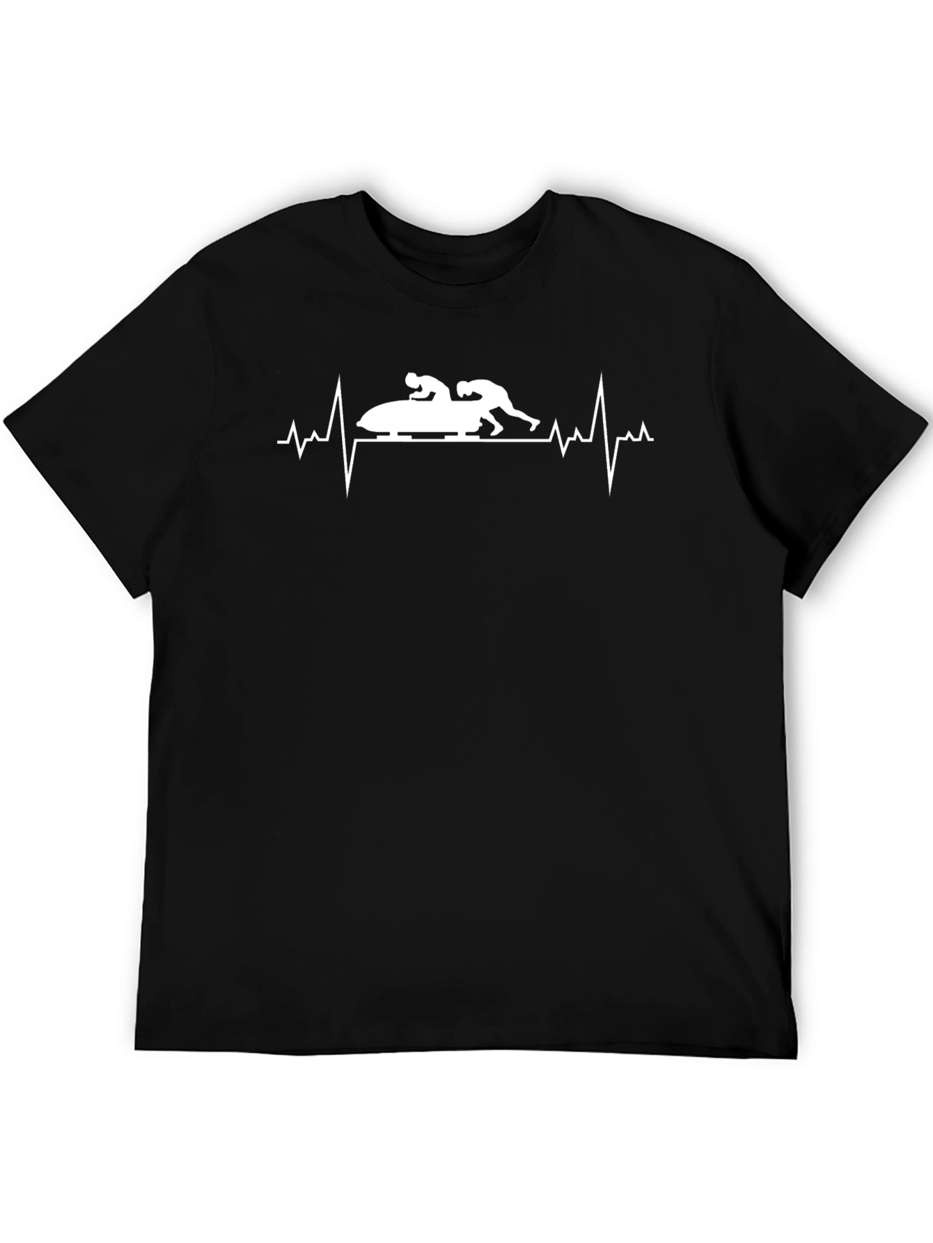 Bobsled Heartbeat T-Shirt - Winter Sports - 5