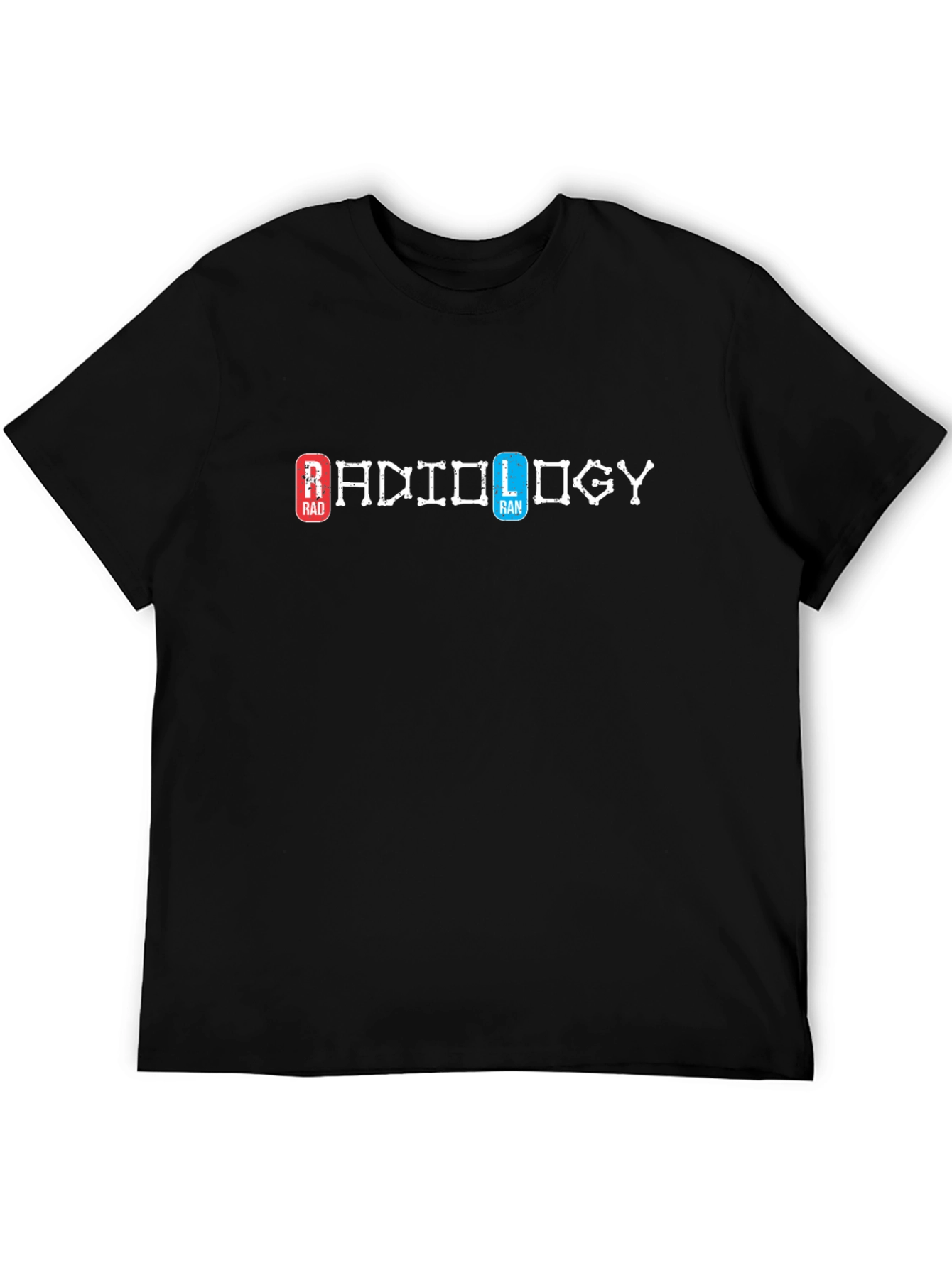 Black Radiology Tee - Funny X-Ray Tech Shirt view 5
