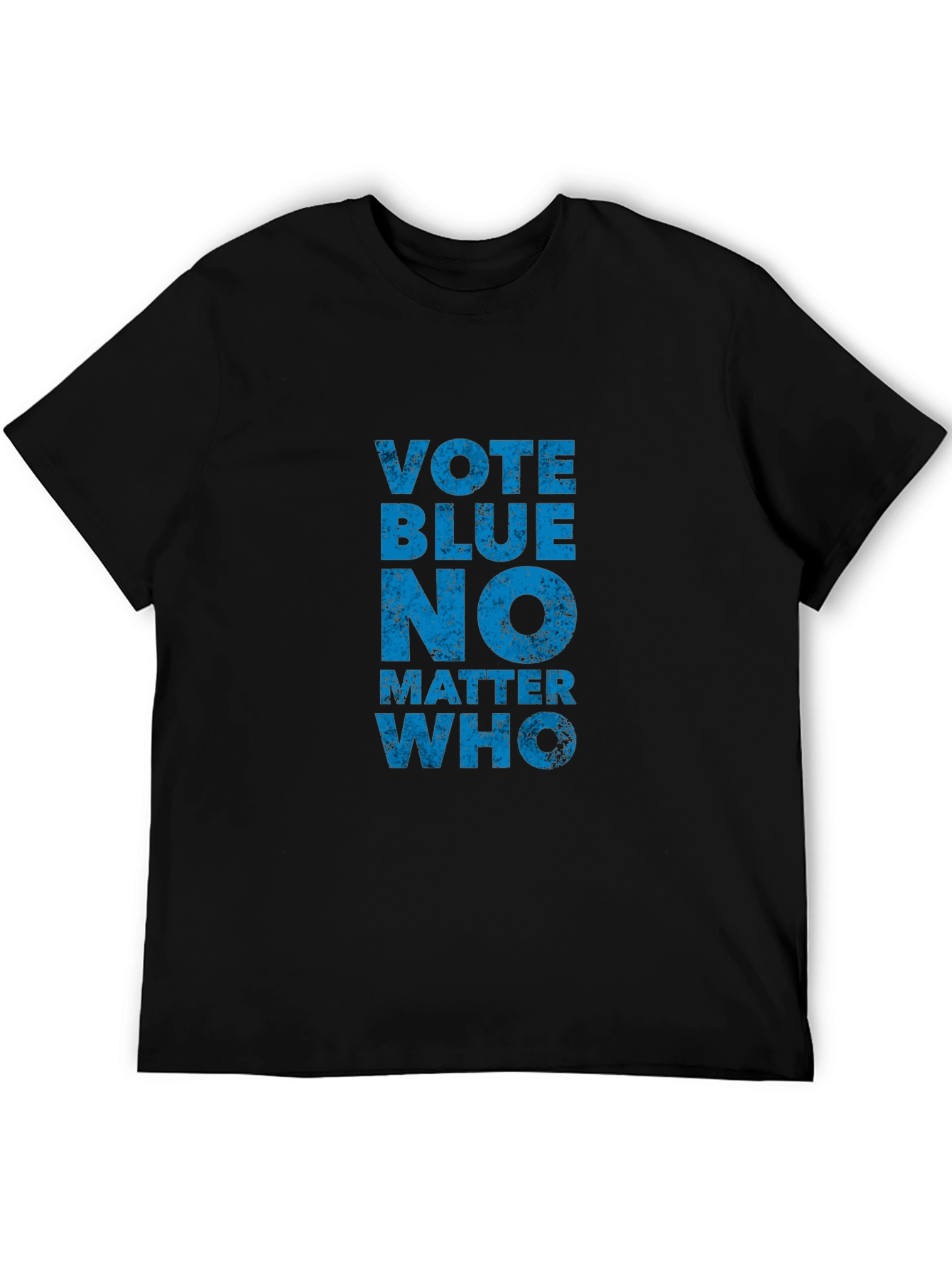 Black Vote Blue No Matter Who T-Shirt view 5