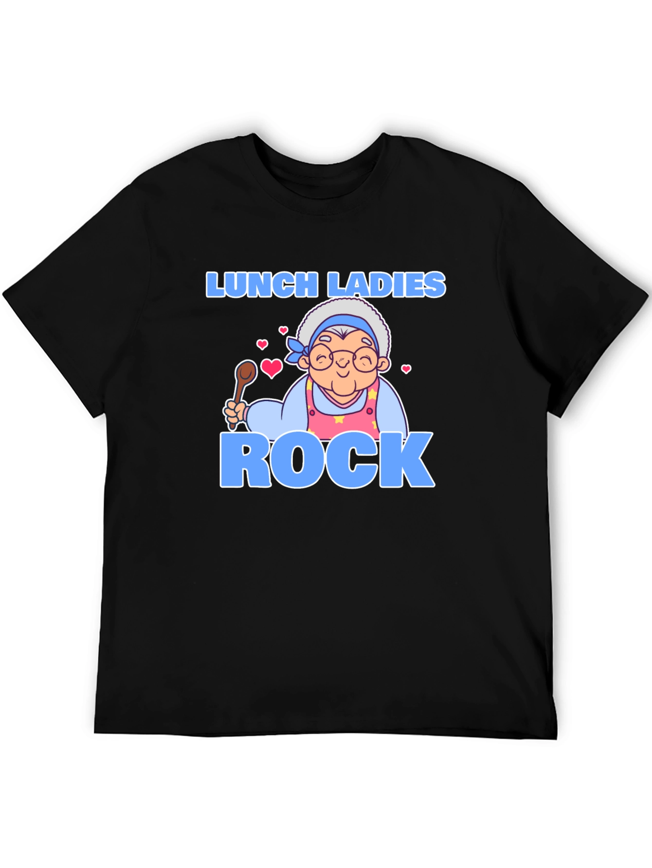 Black Lunch Ladies Rock T-Shirt view 5