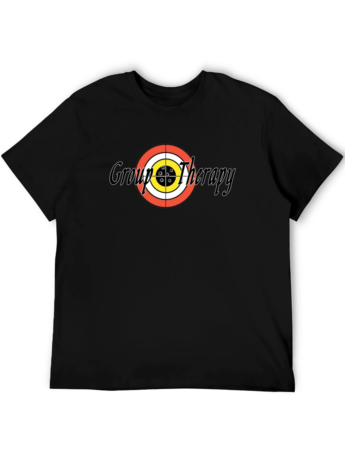 Black Group Therapy Graphic T-Shirt - Black view 5