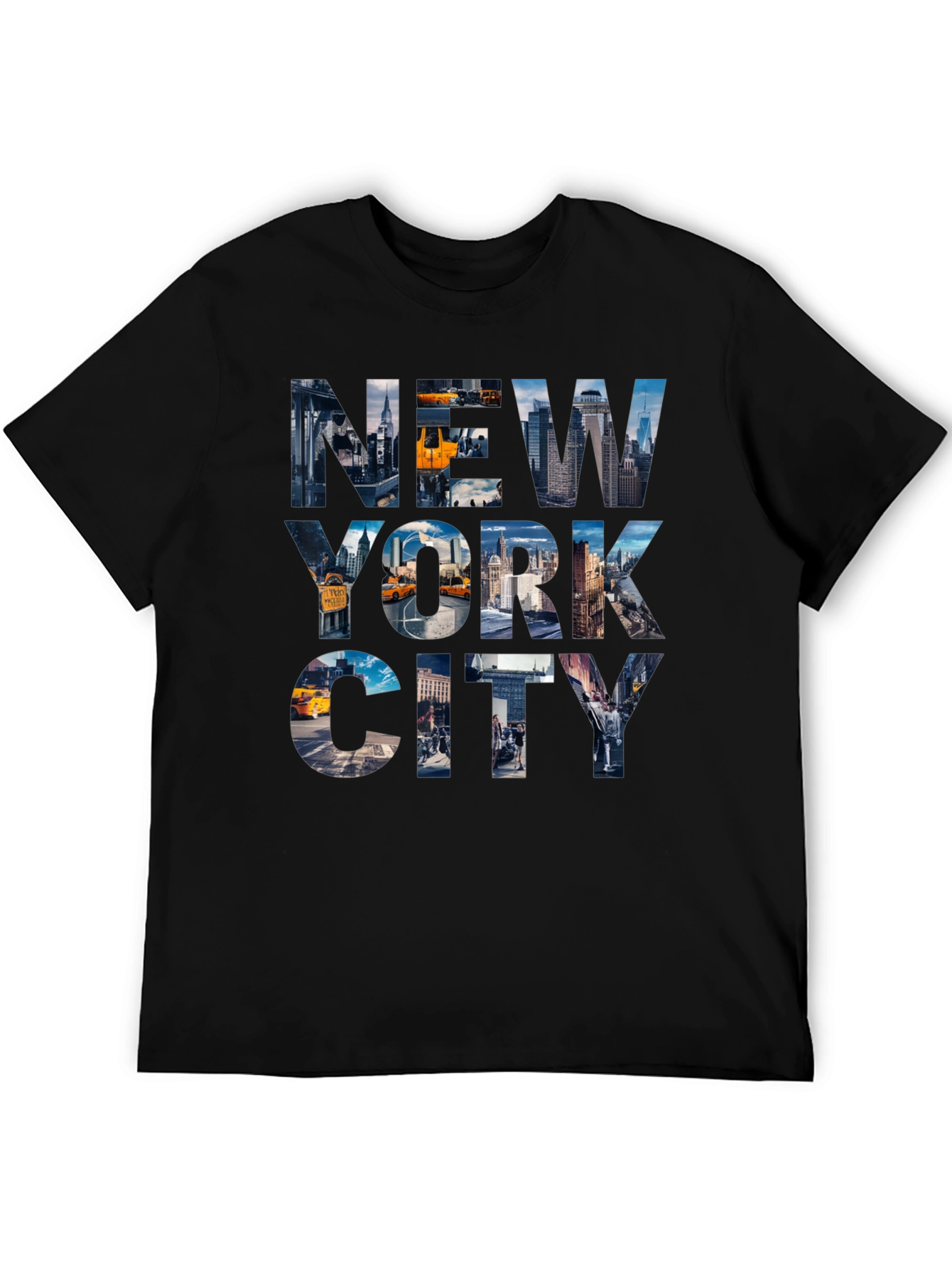 Black New York City Graphic Tee - Black view 5
