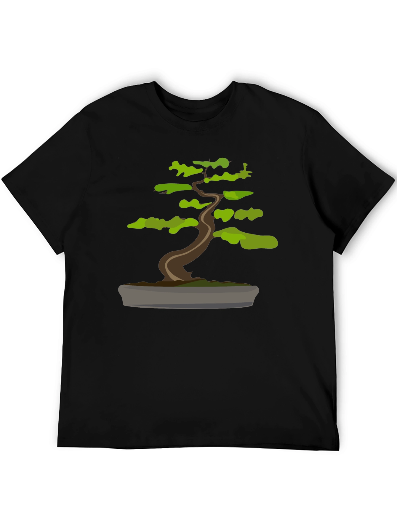 Black Bonsai Tree Graphic Tee - Unisex view 5