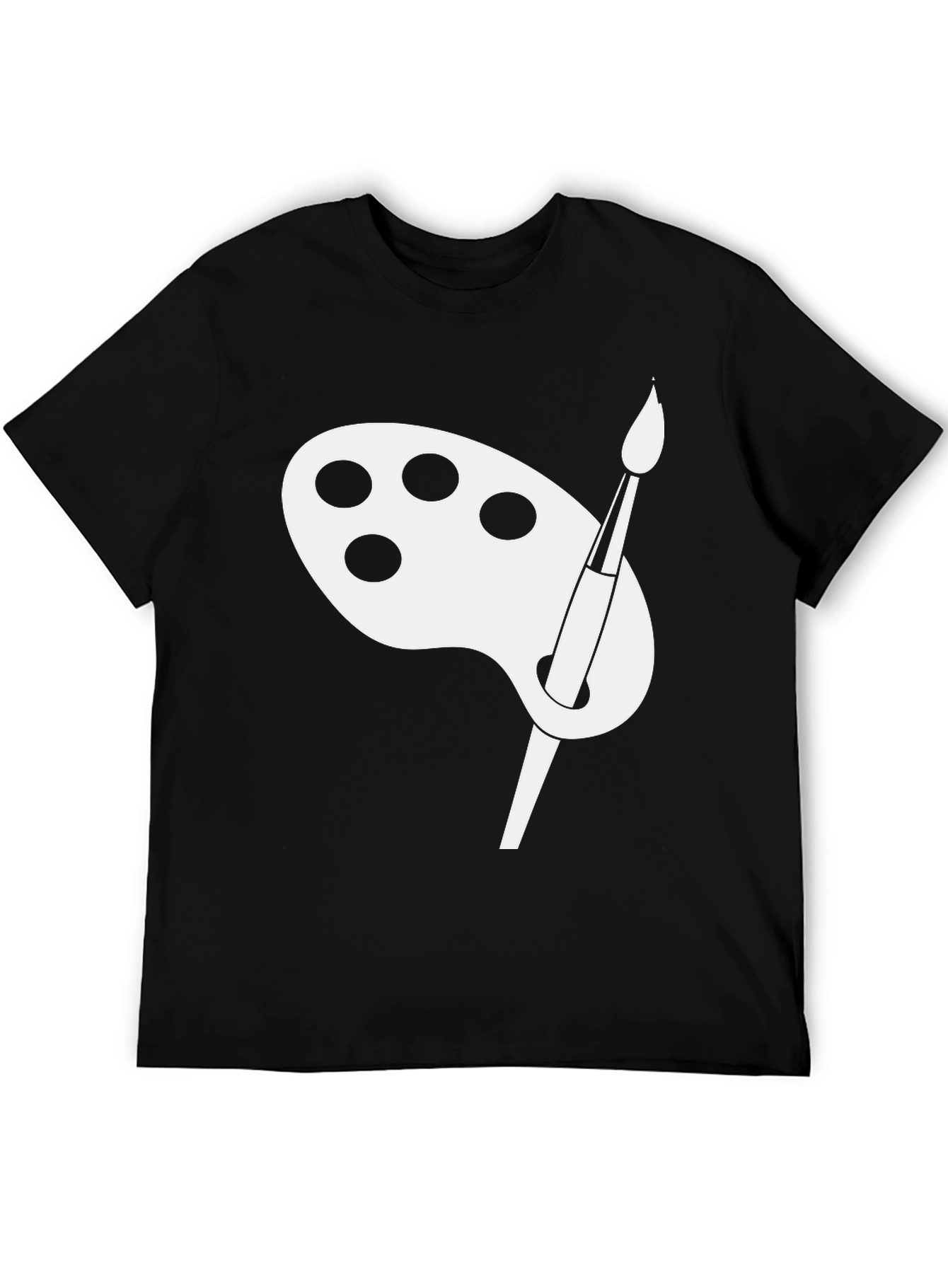 Black Artist Palette T-Shirt - Creative Art Design view 5
