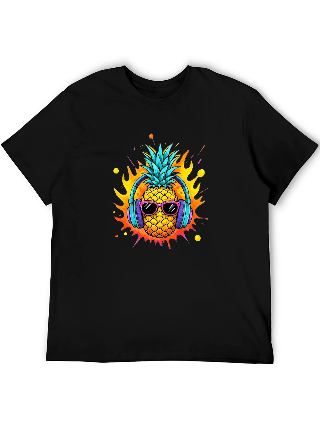 Cool Pineapple T-Shirt - Funky Design - 5