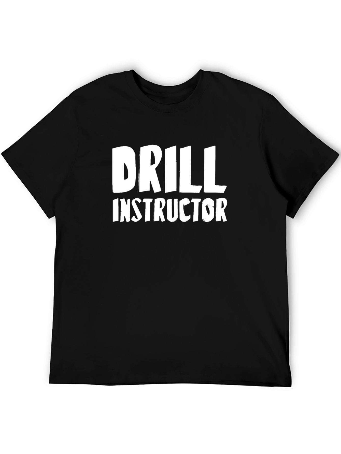 Black Drill Instructor Graphic T-Shirt view 5