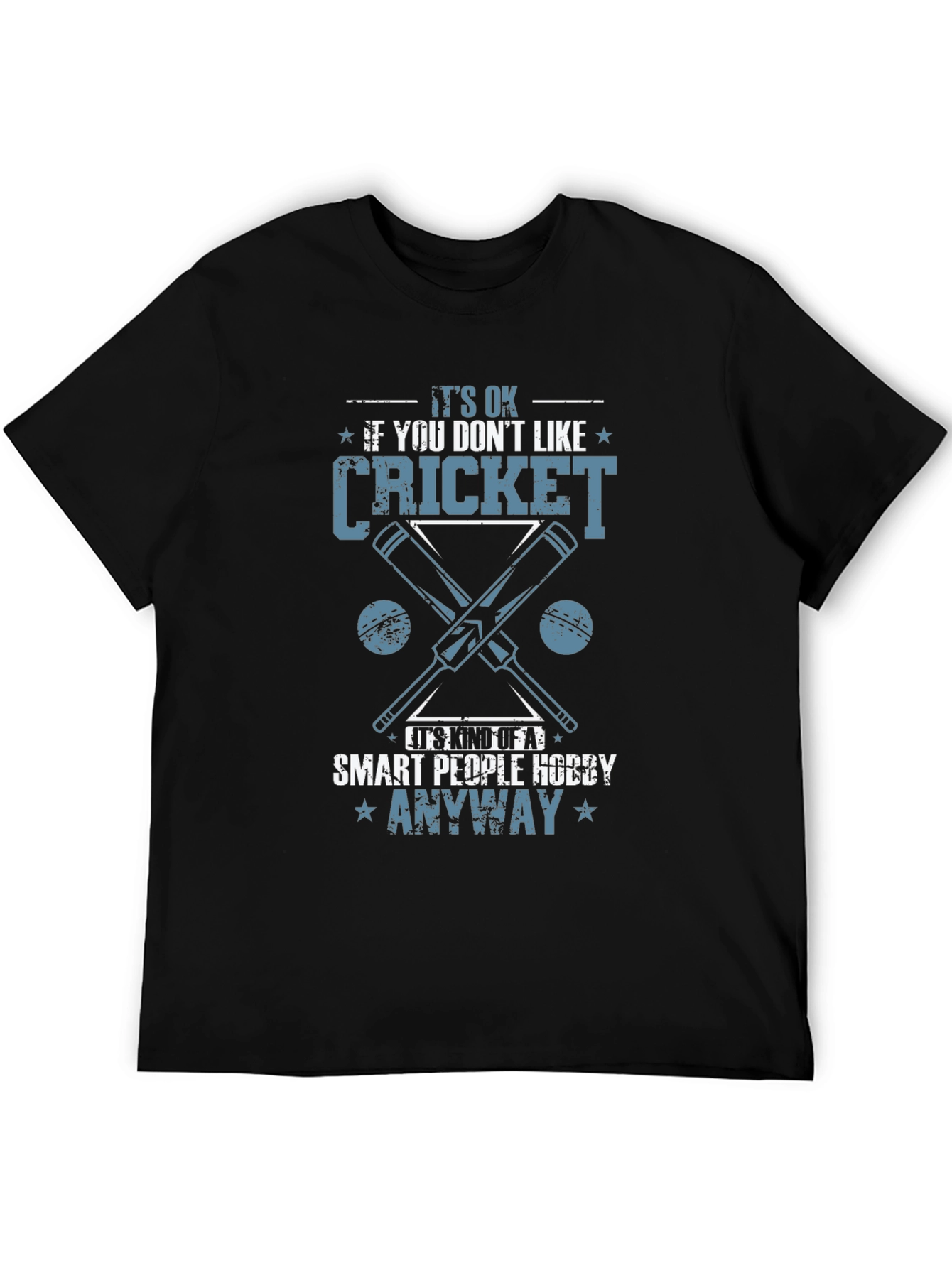 Funny Cricket Lover T-Shirt: Smart People Hobby Tee - 5