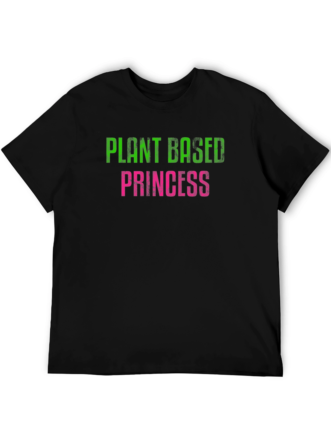 Black Plant Based Princess Tee - Vegan Fashion view 5