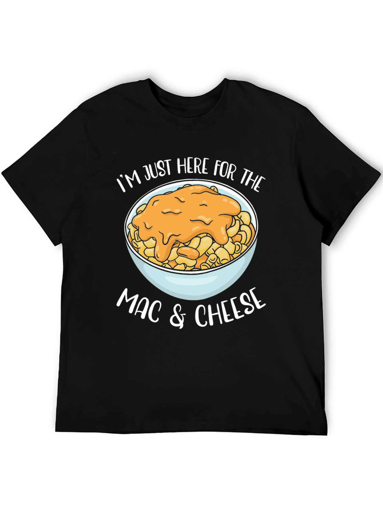 Black Mac & Cheese Lover T-Shirt view 5