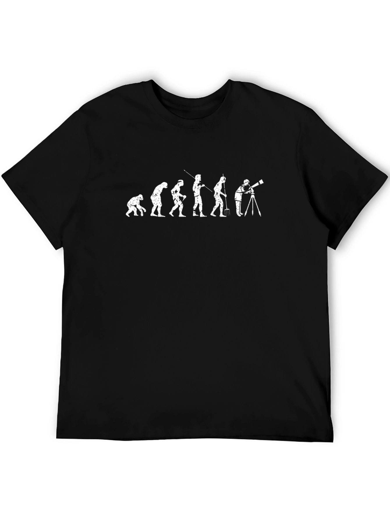 Astronomy Evolution Black T-Shirt - 5