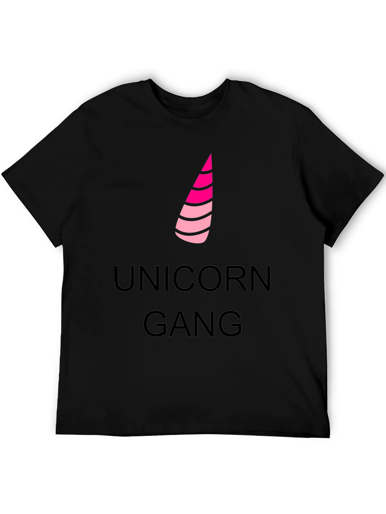 Black Unicorn Gang Black T-Shirt view 5