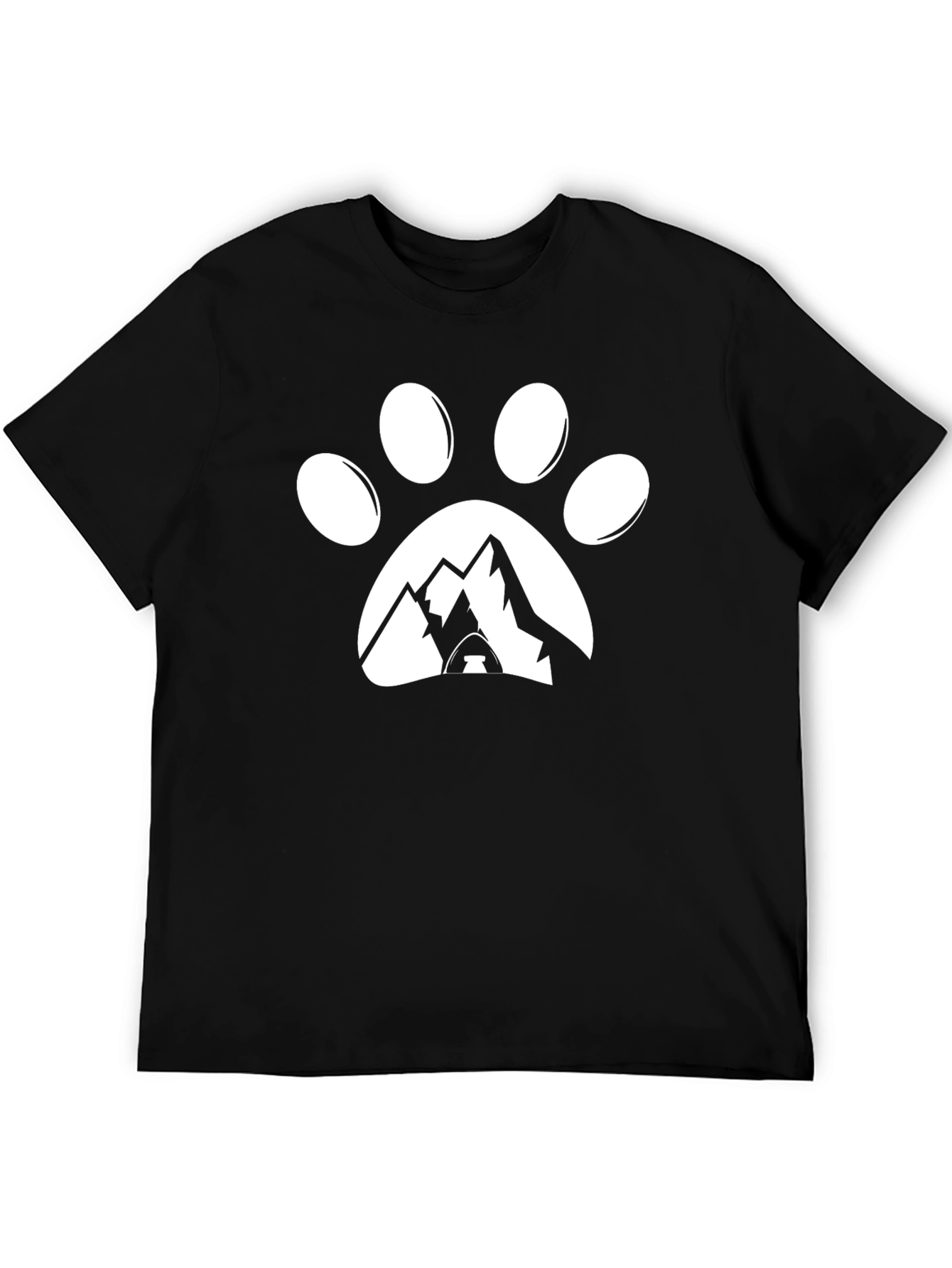 Black Dog Paw Mountain Adventure Tee view 5