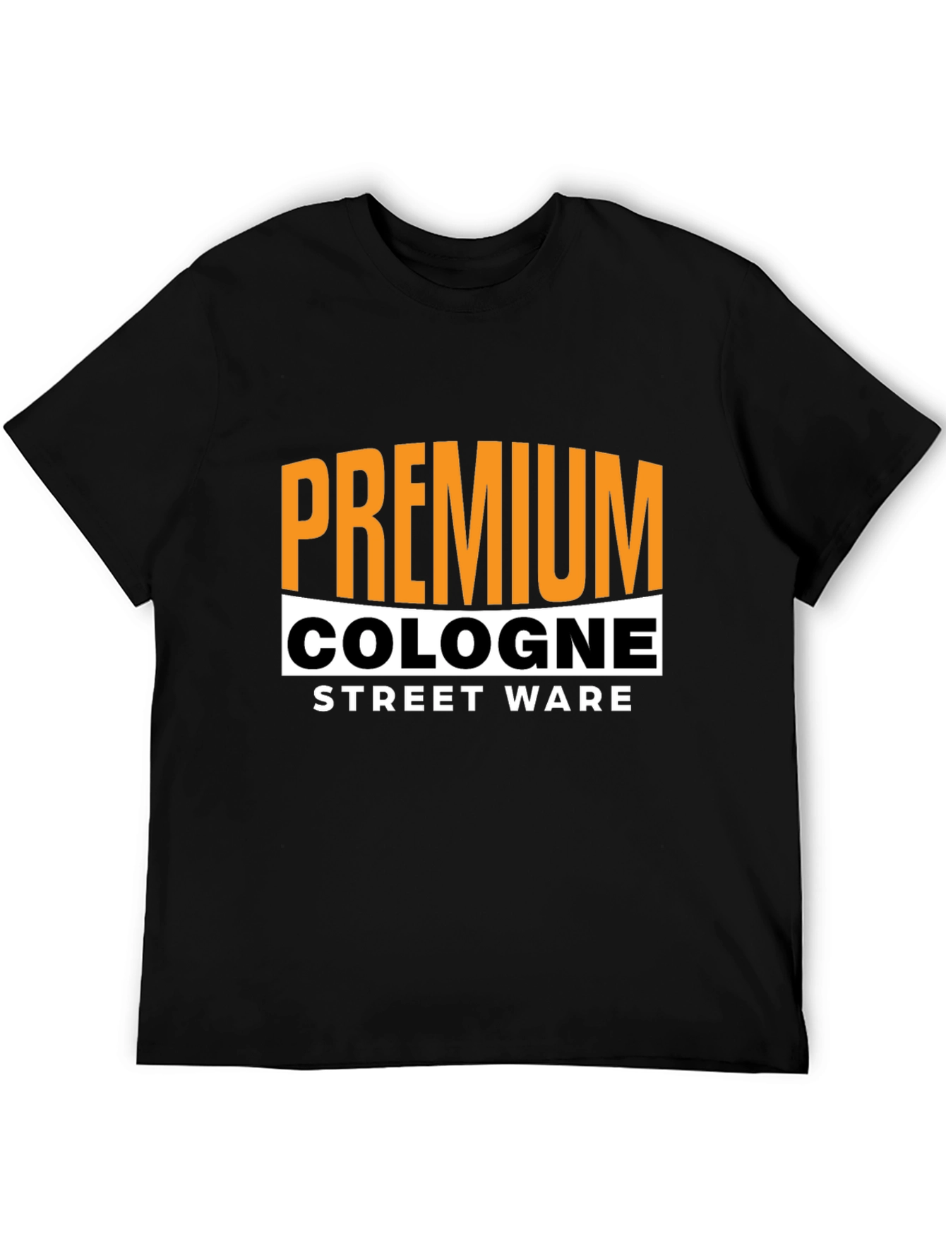 Black Premium Cologne Street Wear Black T-Shirt view 5