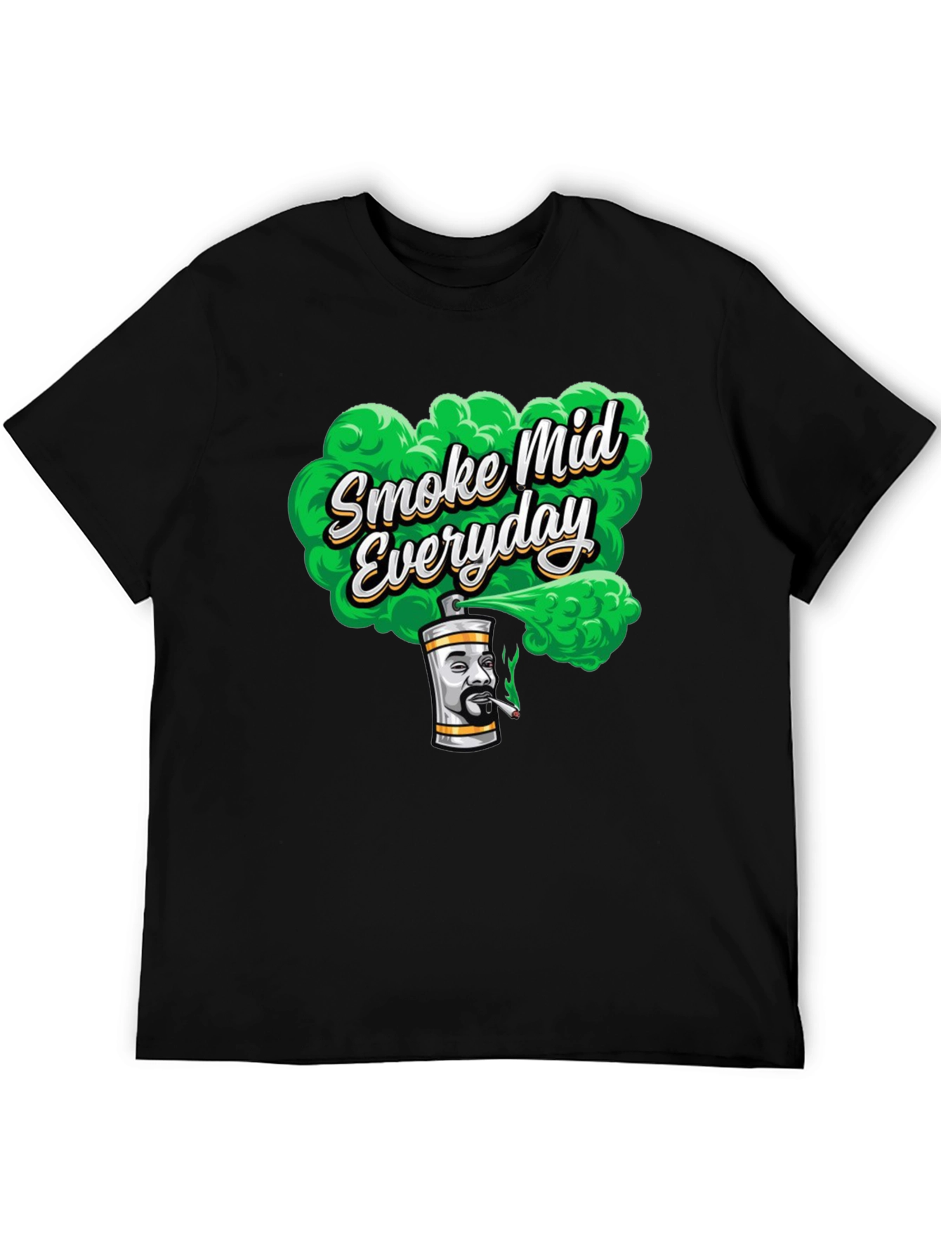 Black Smoke Mid Everyday T-Shirt view 5