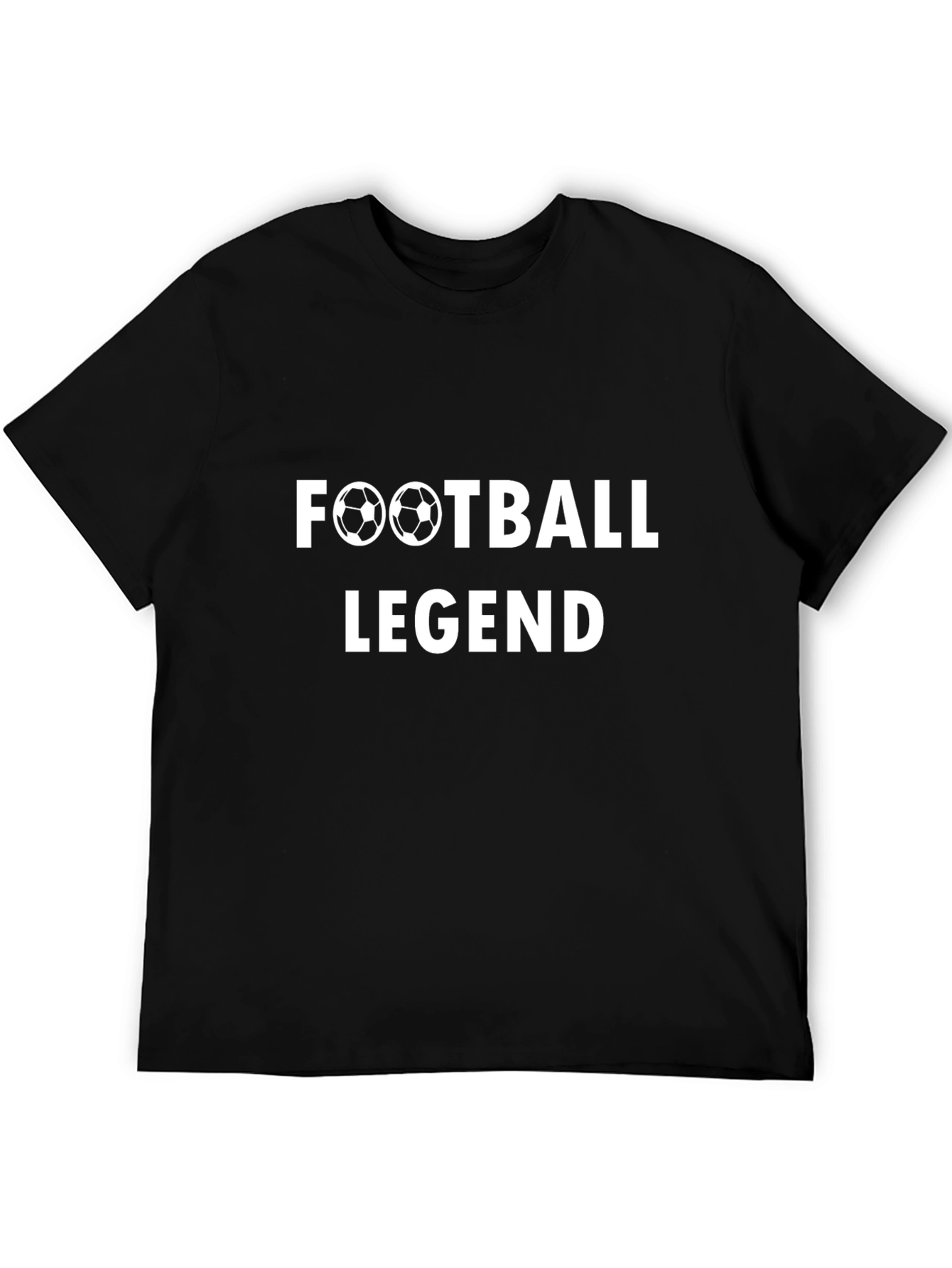 Black Football Legend T-Shirt view 5