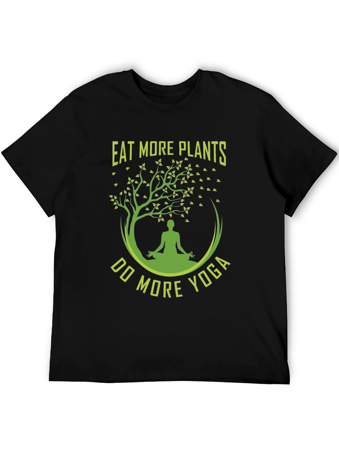 Eat More Plants, Do More Yoga T-Shirt - 5