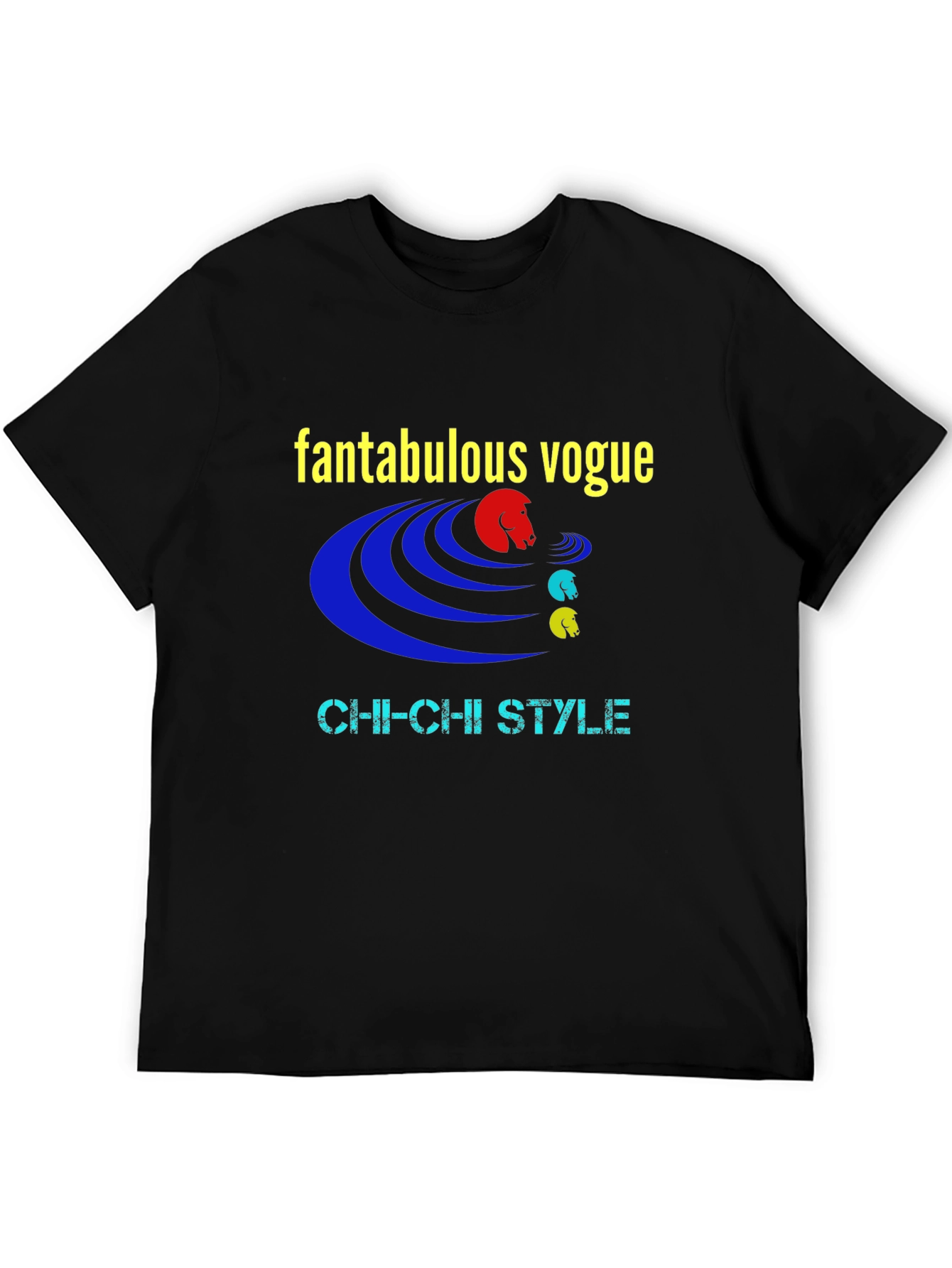 Black Fantabulous Vogue T-Shirt - Stylish Graphic Tee view 5