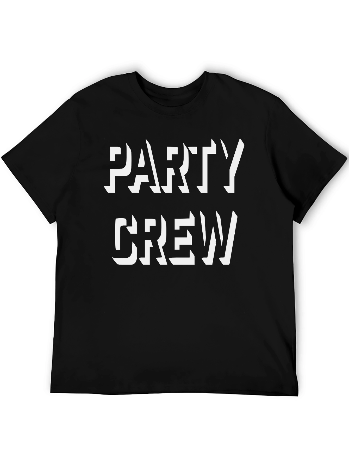 Black Party Crew Black T-Shirt view 5