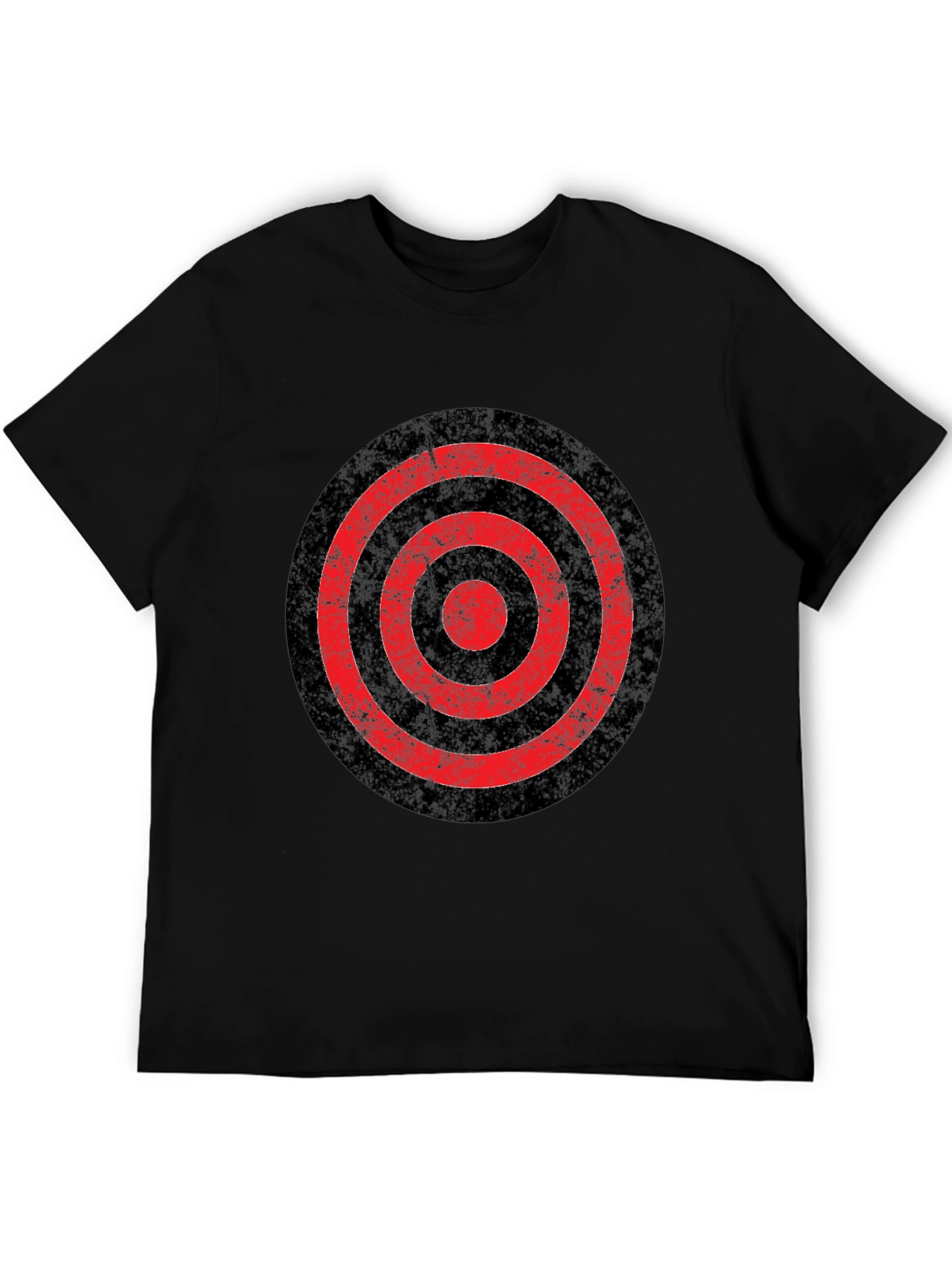 Black Target Graphic Tee - Bold Roundel Design view 5