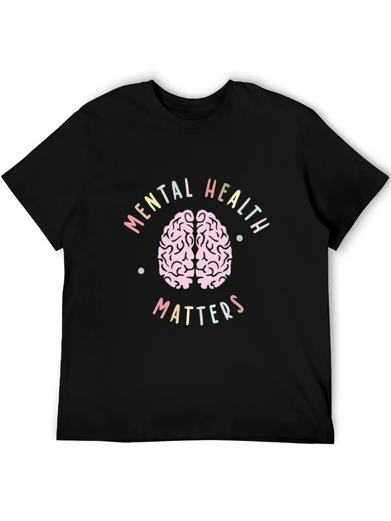 Black Mental Health Matters T-Shirt view 5