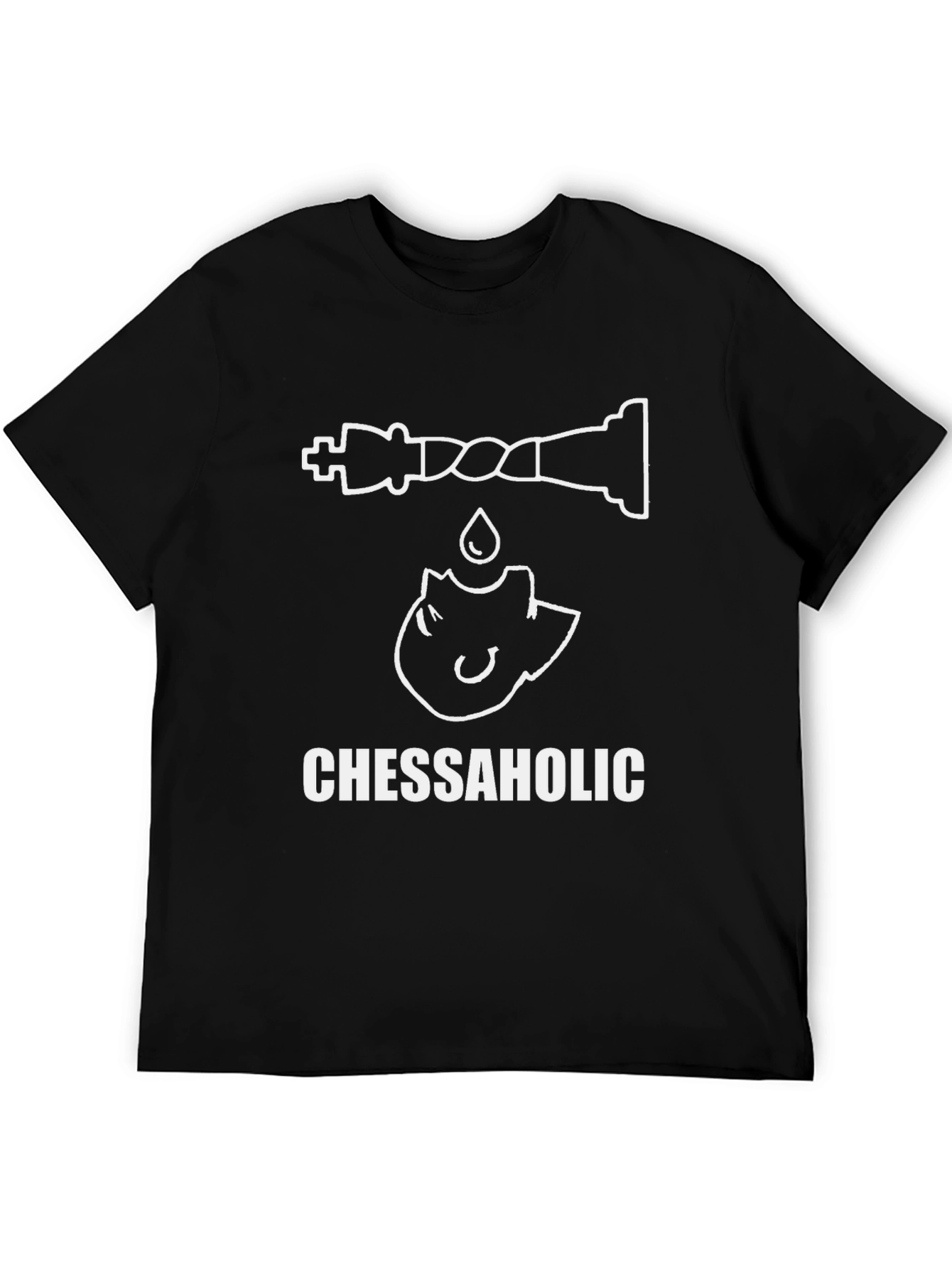 Chessaholic T-Shirt - Chess Lover's Apparel - 5
