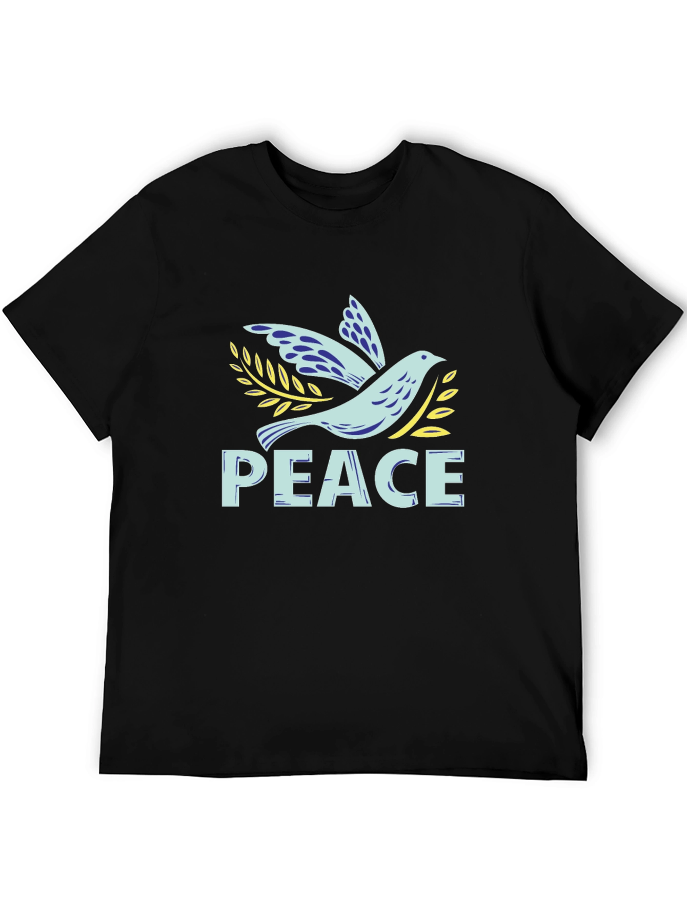 Black Peace Dove Graphic Tee - Unisex view 5