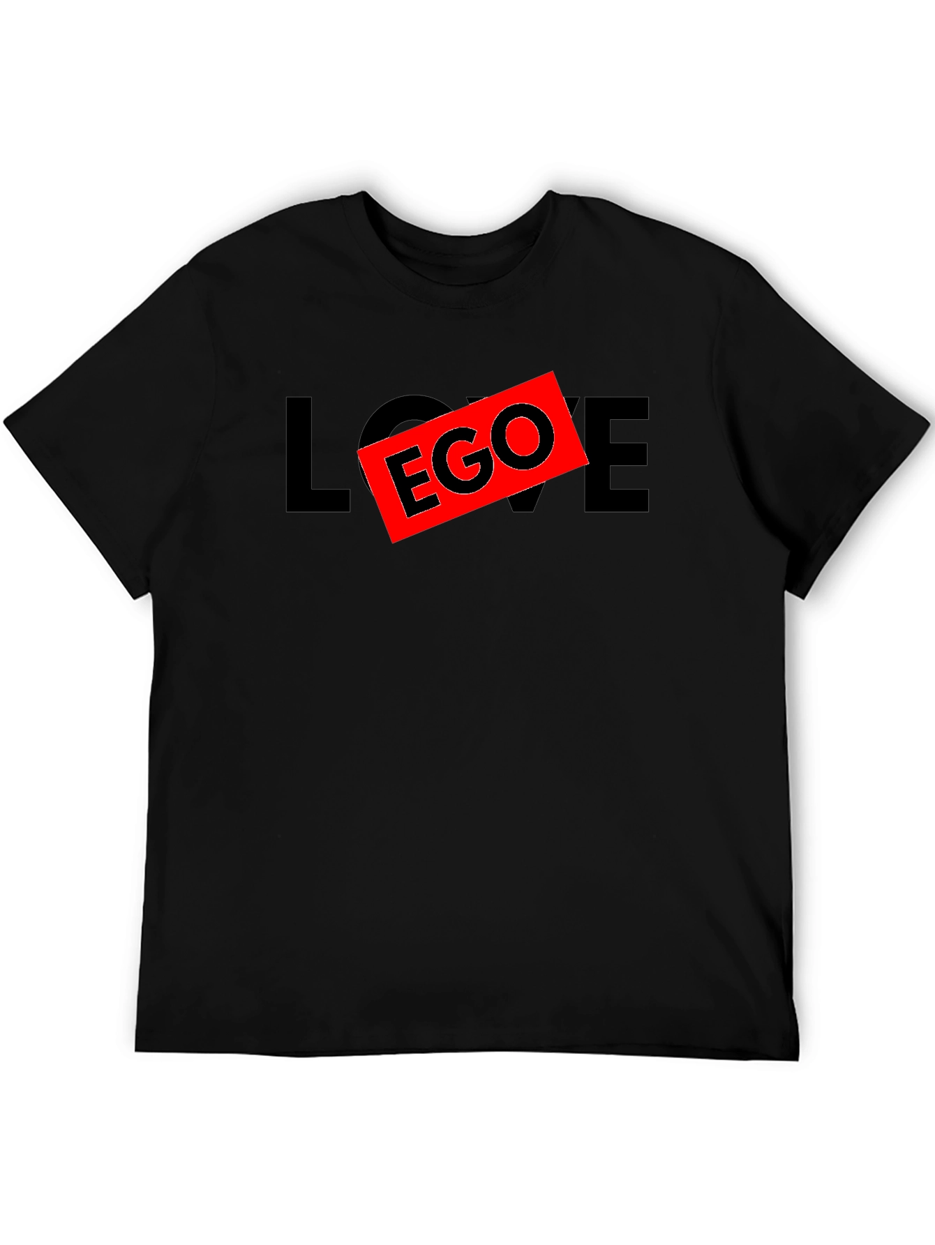 Black Love Over Ego Graphic T-Shirt view 5